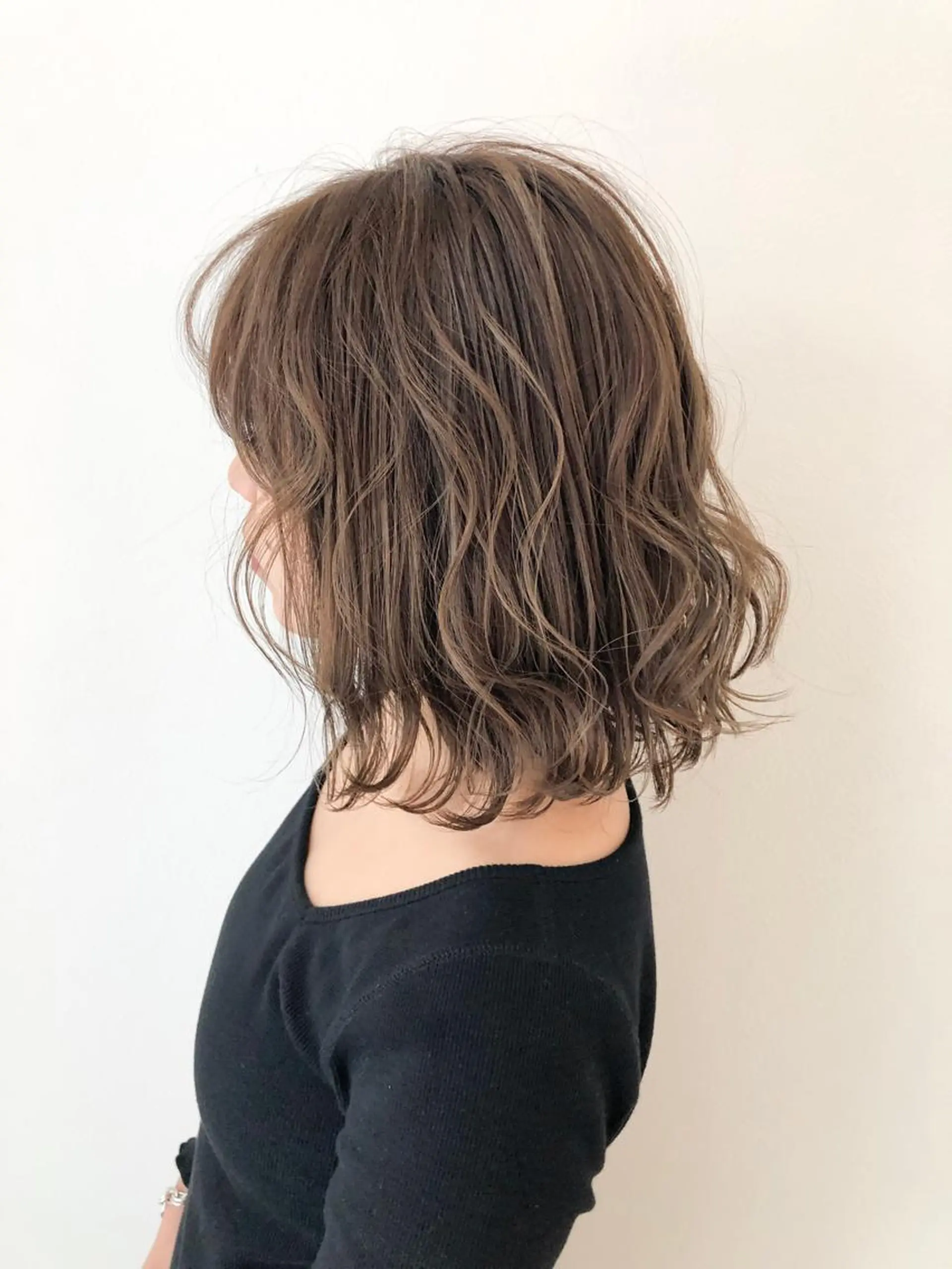 ミディアム ヘアカラー トリートメント AKANE 【zina新宿】のヘアスタイル