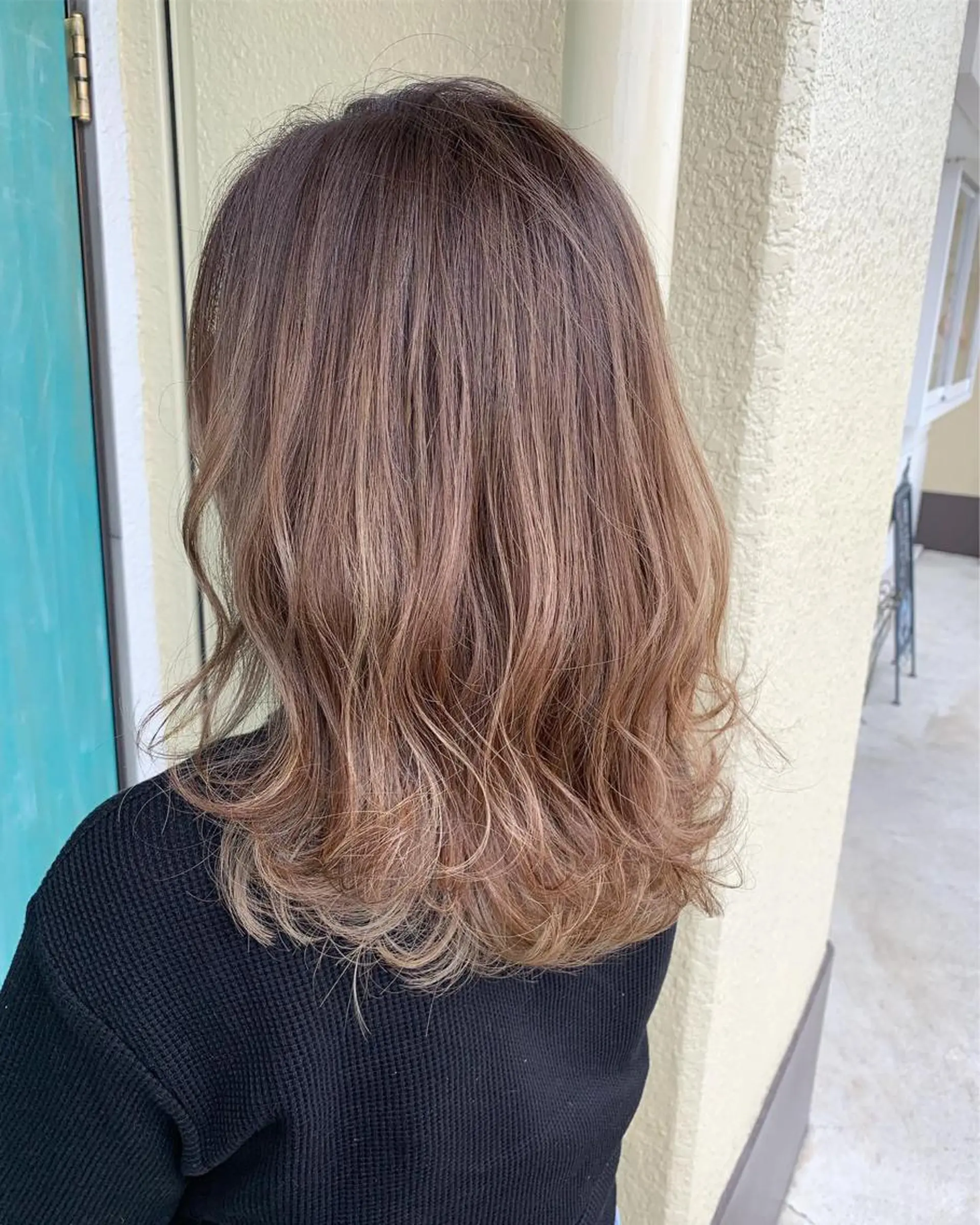 ミディアム ハイライト yoshihara yuukiのヘアスタイル