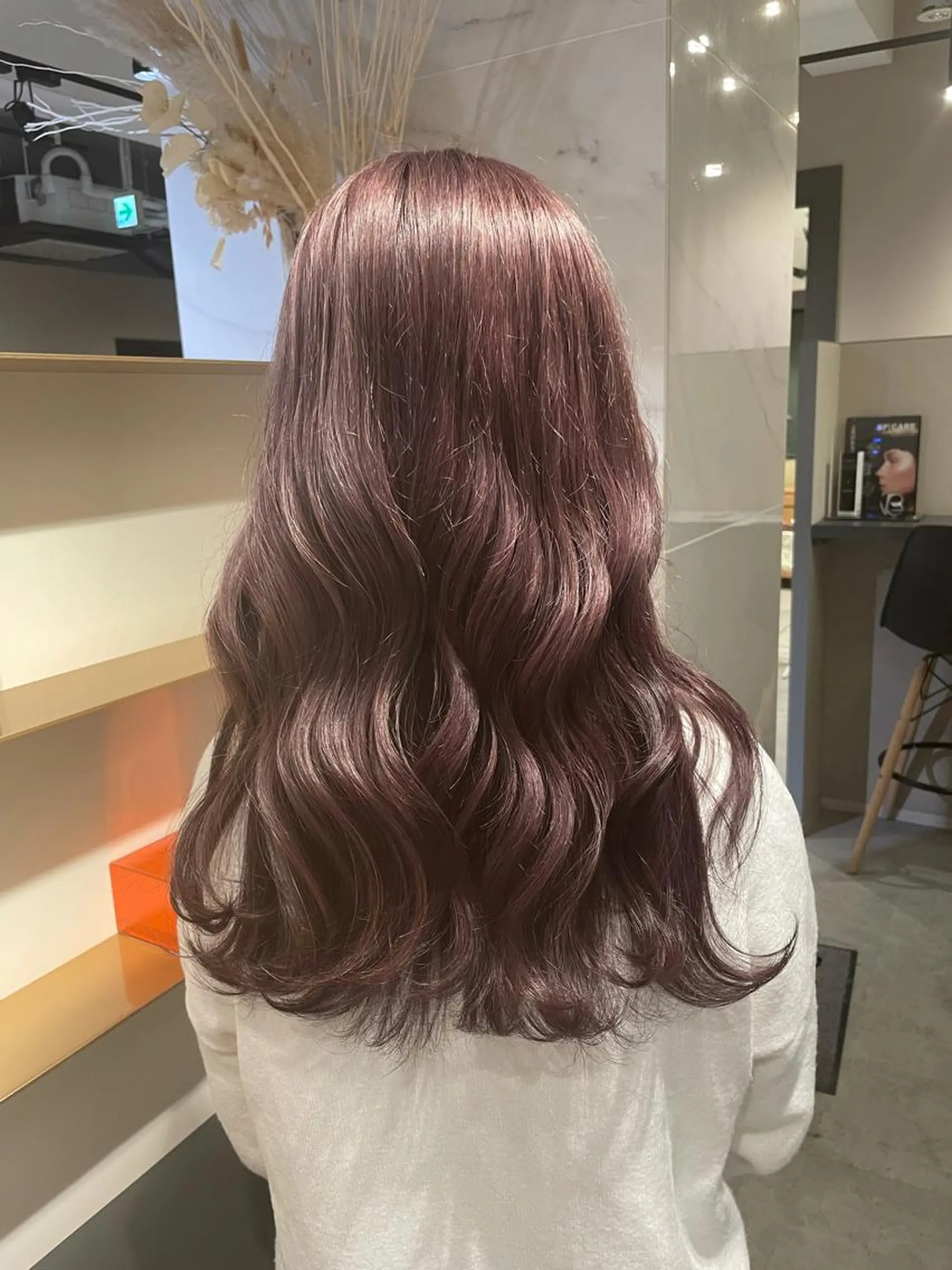 カラー グレージュ ラベンダーカラー ラベンダーグレージュ ラベンダーグレー メンズ特化⚜️ 藤原あずさのヘアスタイル