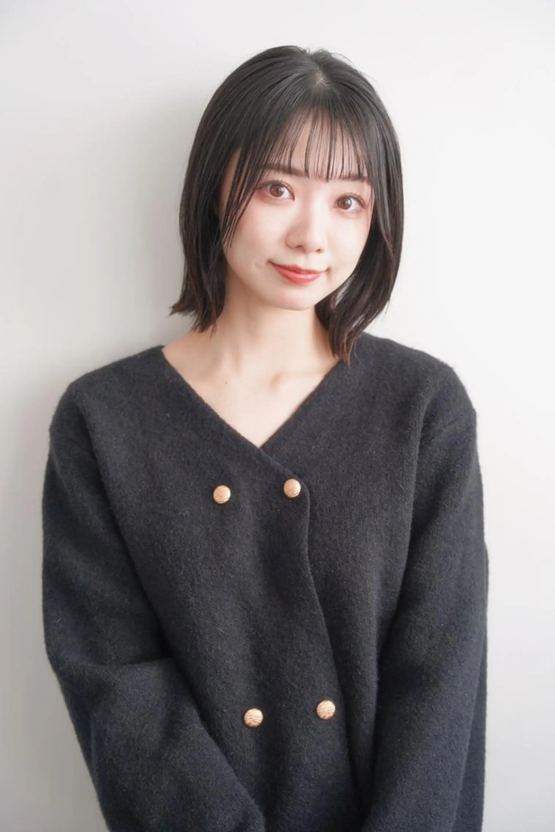 セミロング 大石 隼也のヘアスタイル