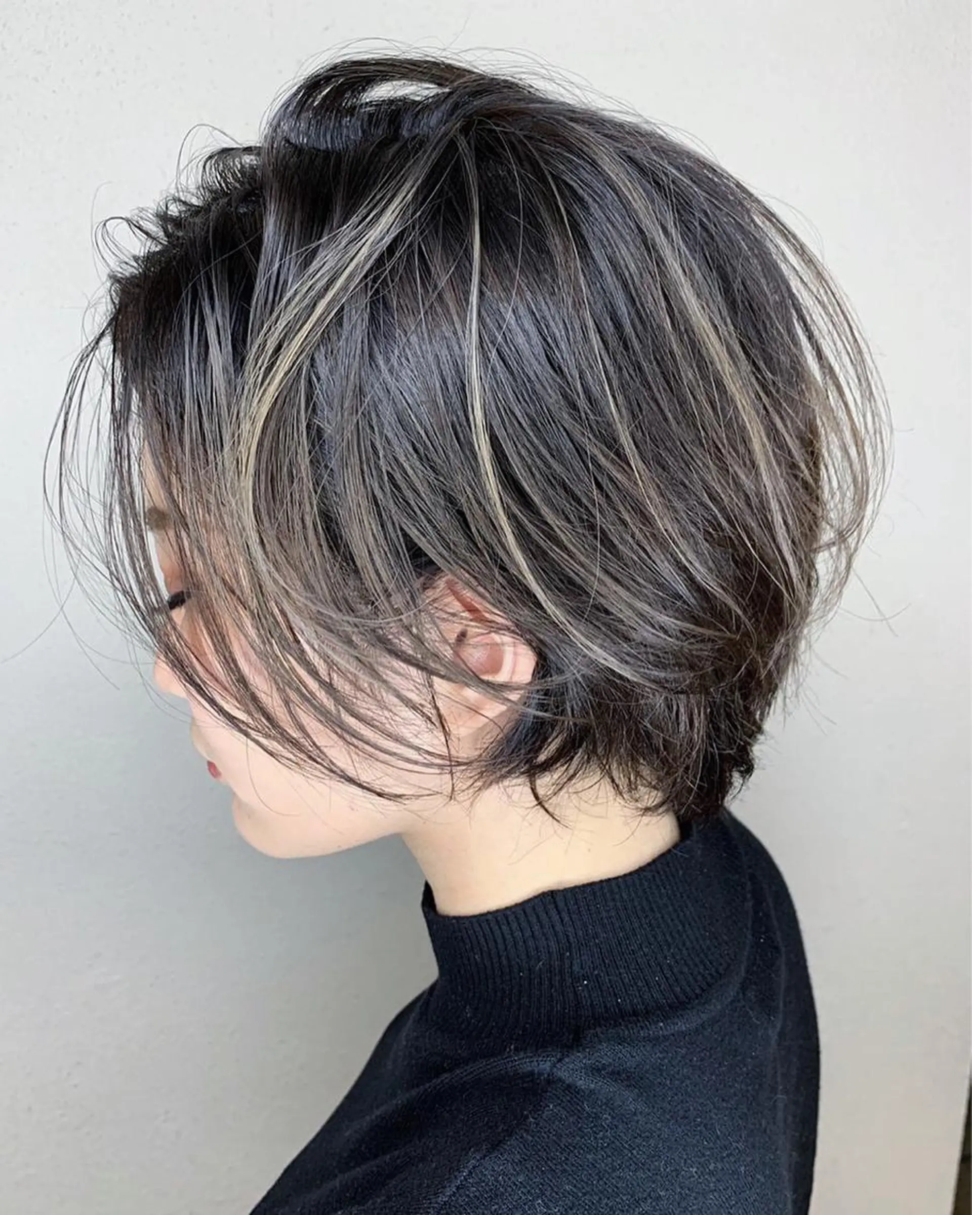 ショート レイヤーカット/ボブ /縮毛矯正✨大輝のヘアスタイル