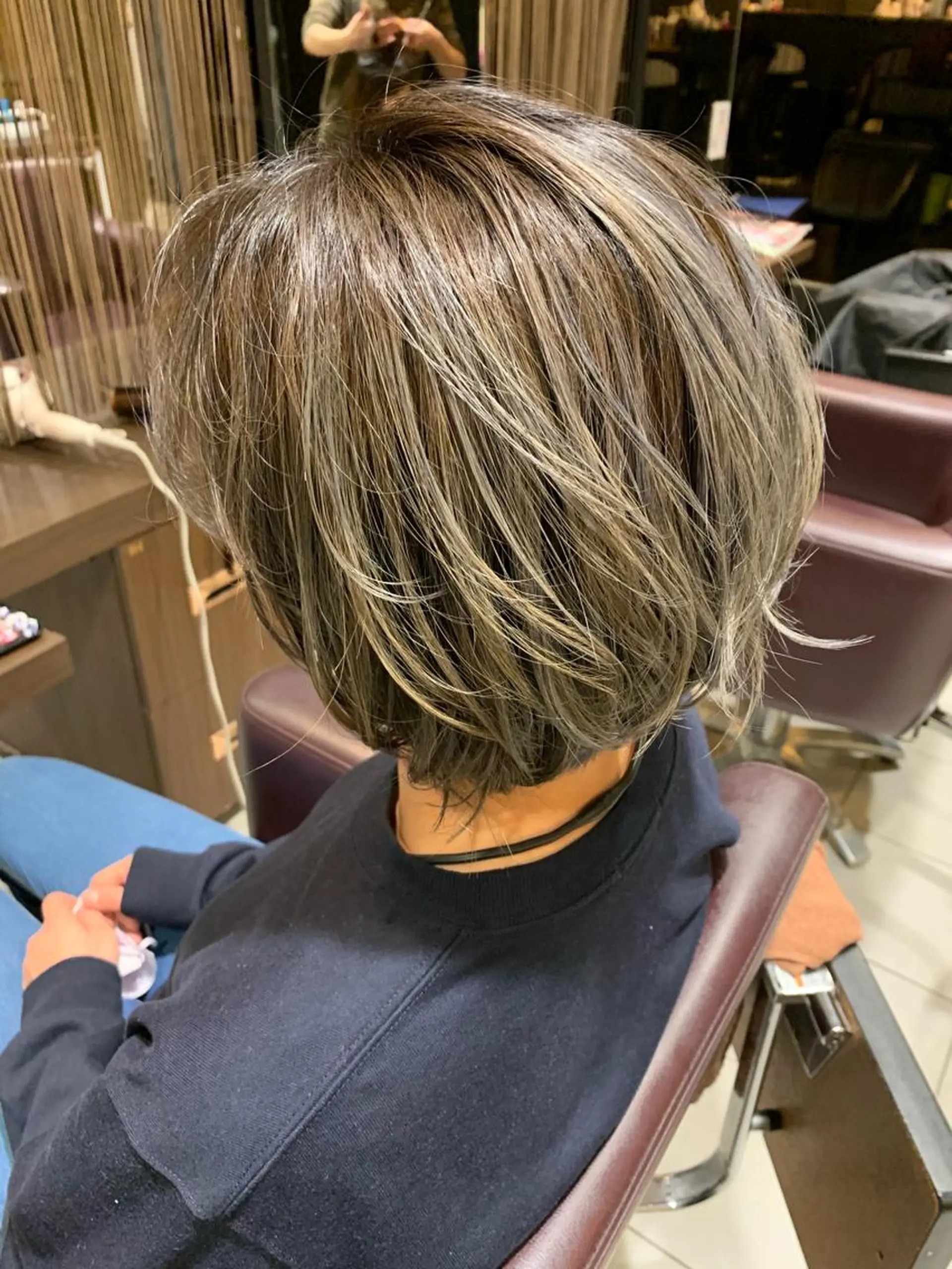 ショート ヘアカラー トリートメント 美髪形成!色素改善! 秋田 和輝のヘアスタイル