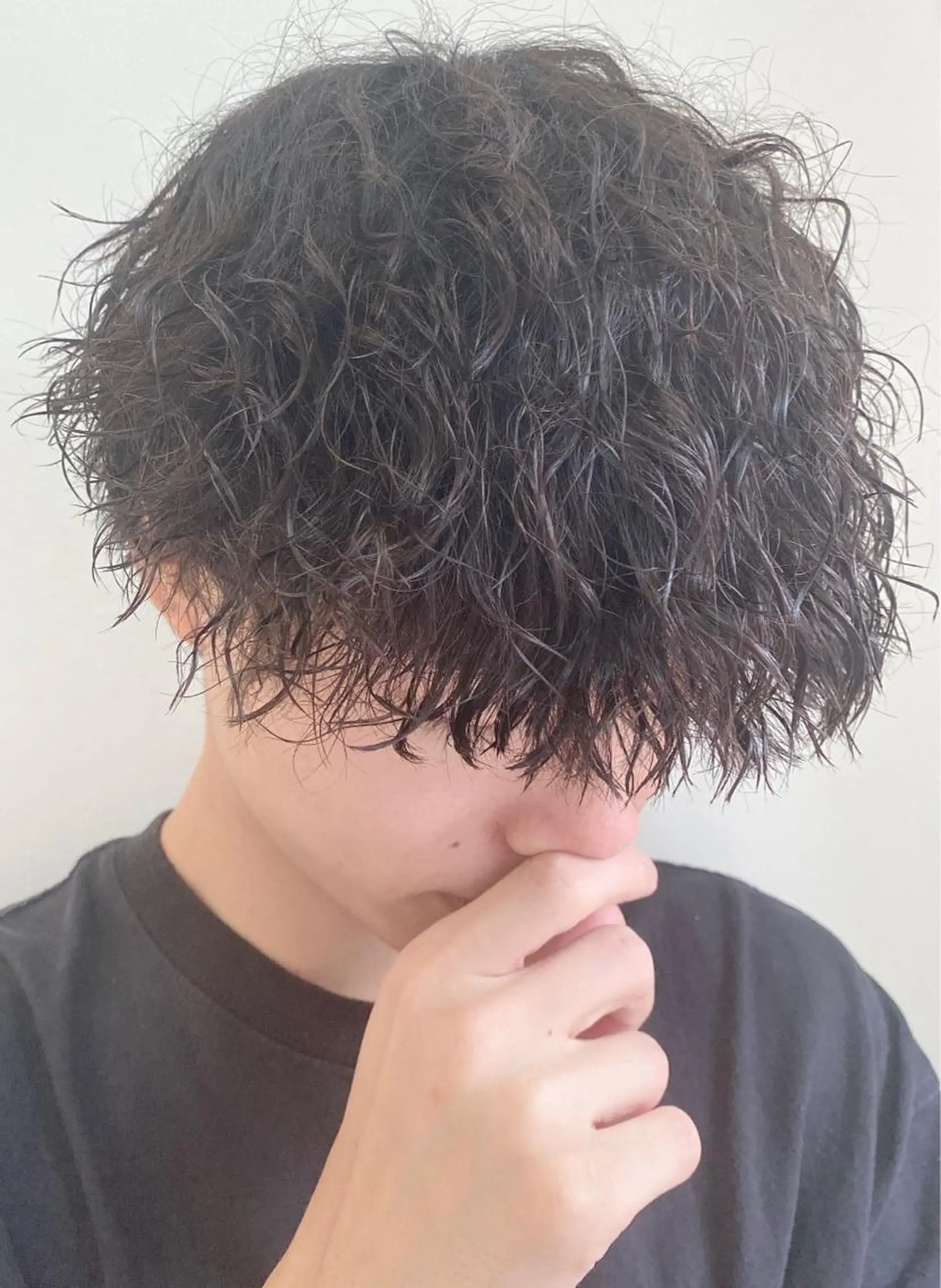 パーマ メンズ カット パーマ Elle✂︎ Riinaのヘアスタイル