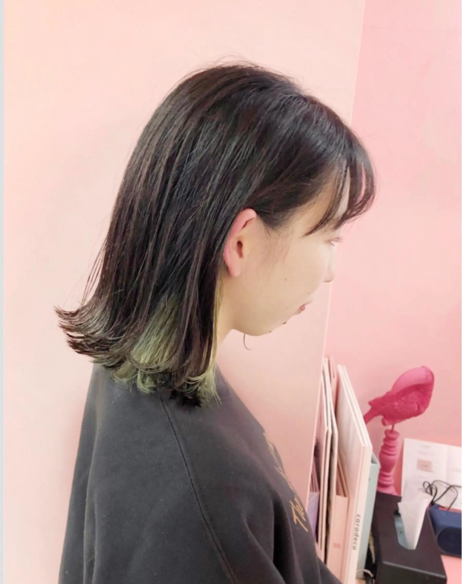 ショート カラー プル艶職人/ にしものヘアスタイル