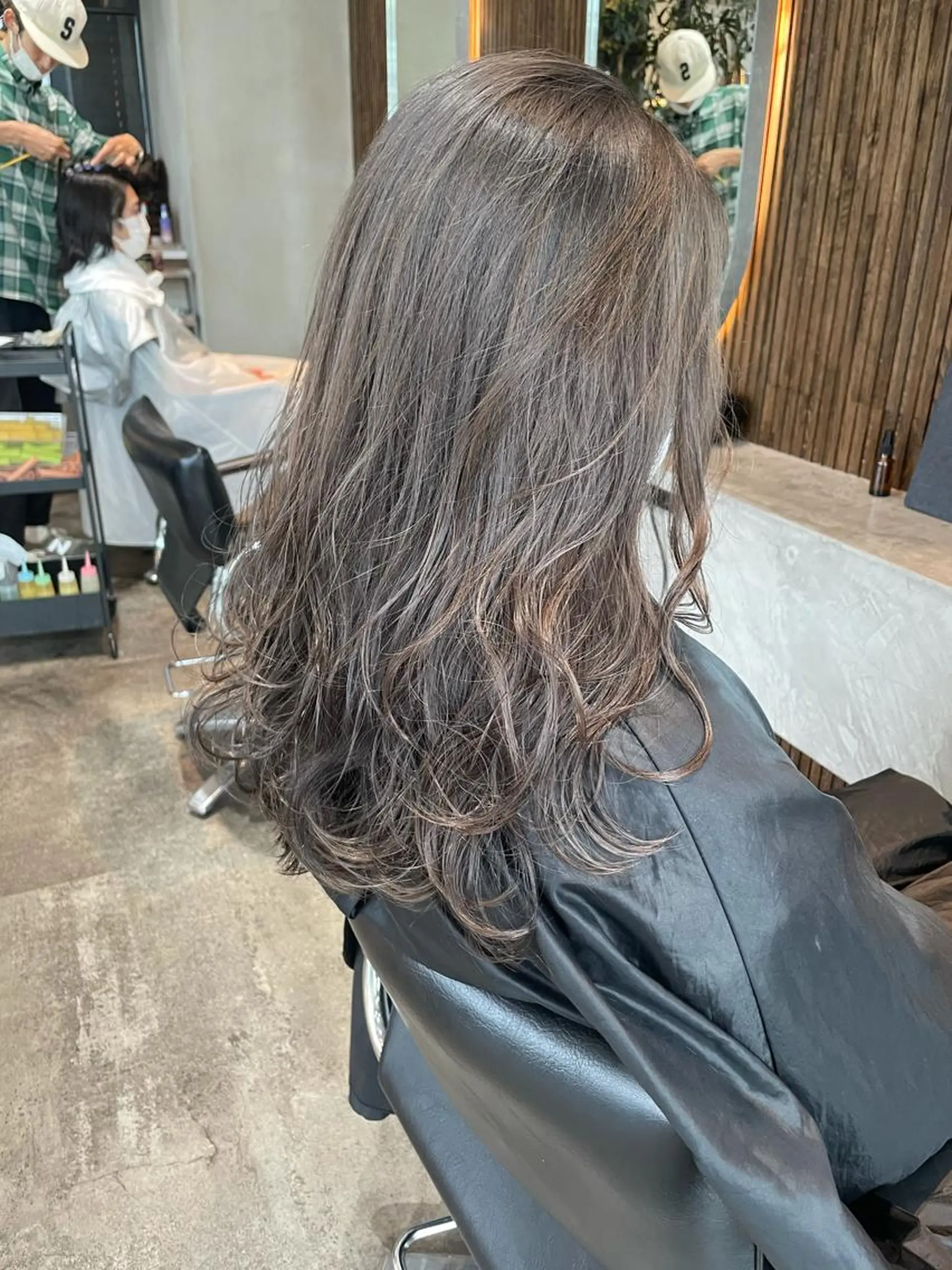 ミディアム カラー 韓国ヘア 店長NEGIのヘアスタイル