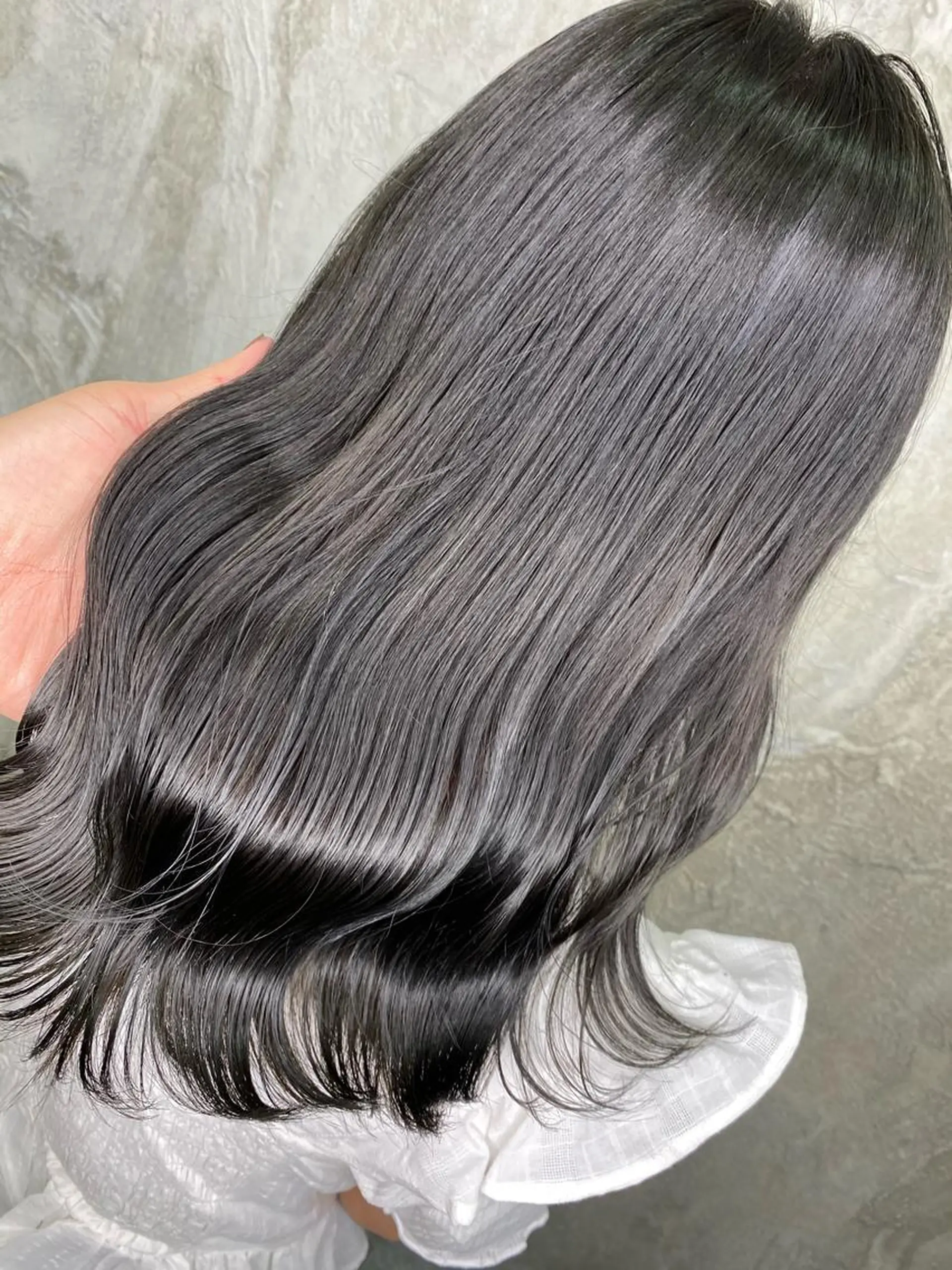 セミロング カラー カット ヘアカラー トリートメント 寺門 拓馬のヘアスタイル