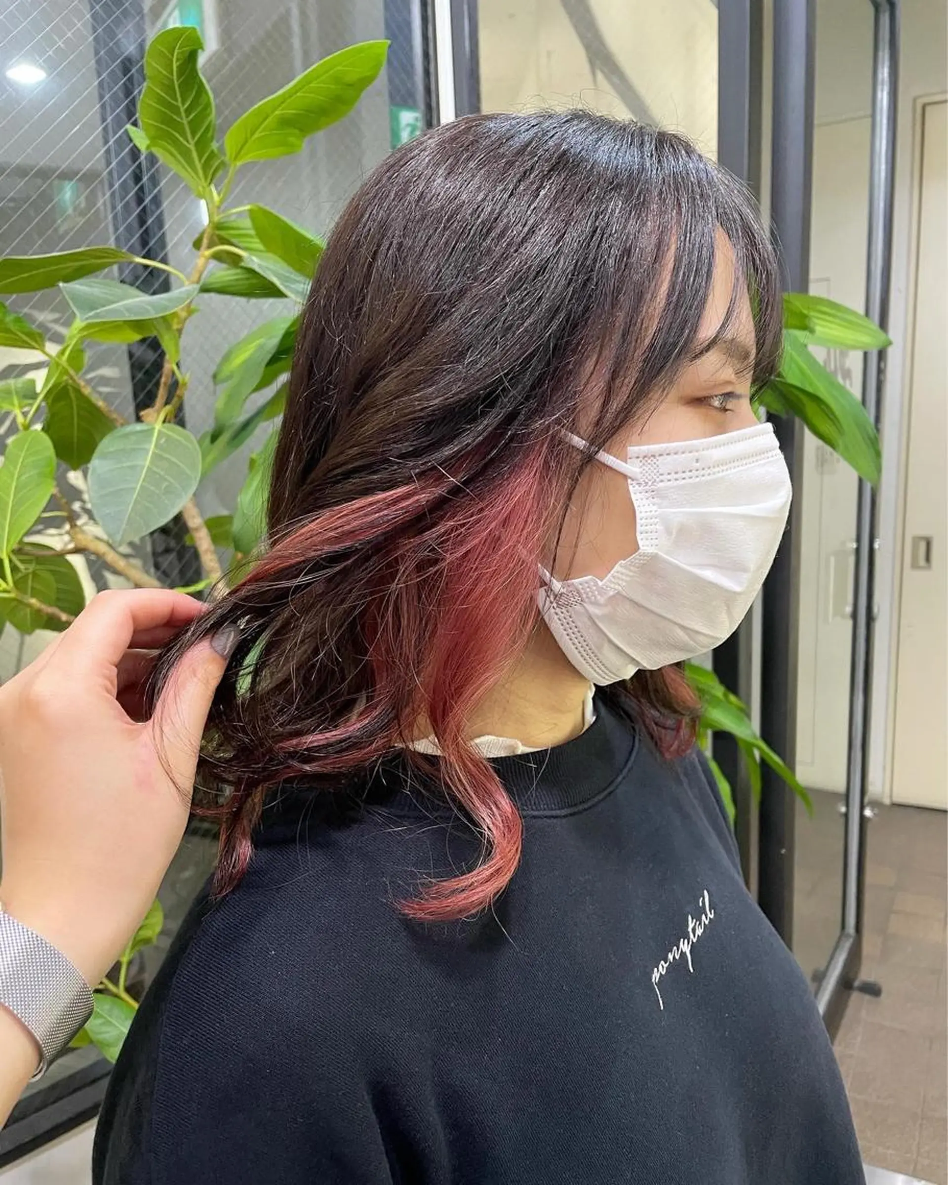 セミロング クスカワ ノリエのヘアスタイル