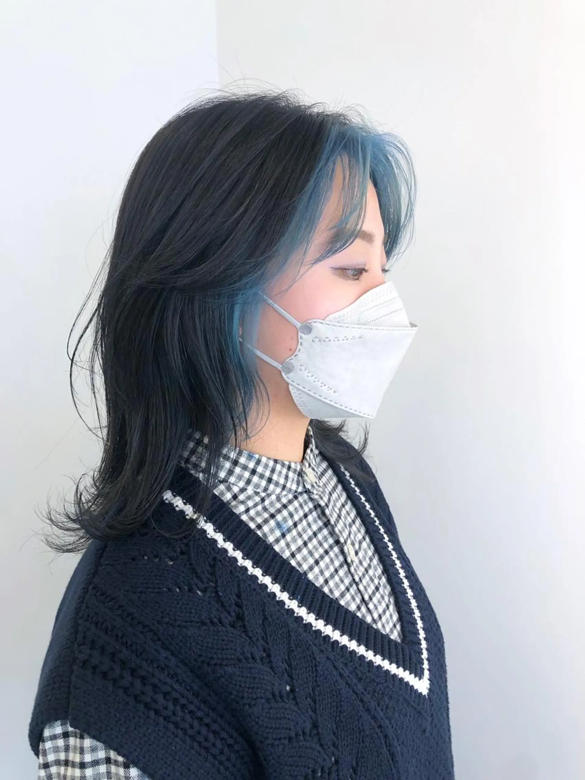 ミディアム カラー ブリーチ カット ヘアカラー トリートメント ☕️ベージュカラー 内藤光哉☕️のヘアスタイル