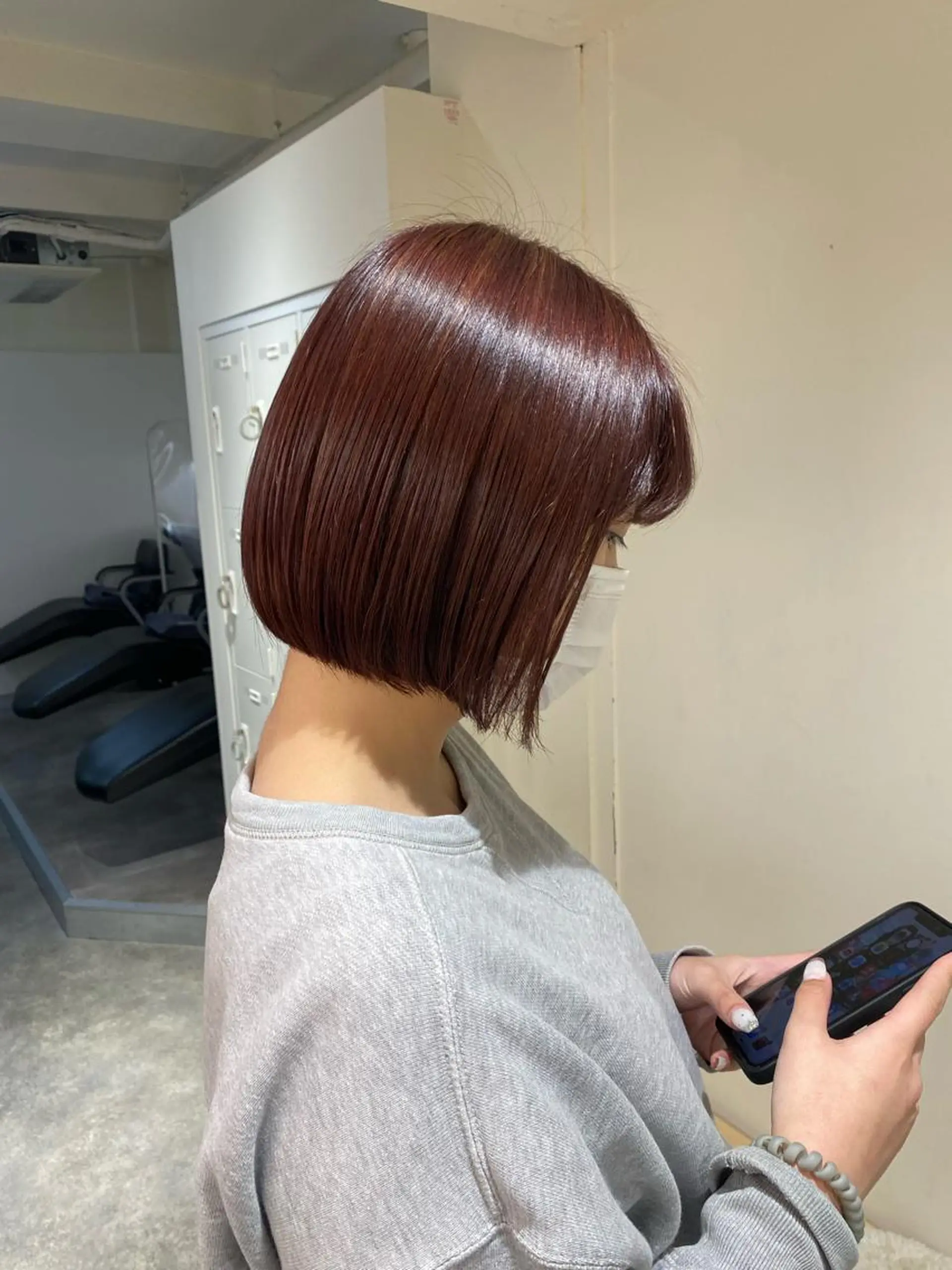 ショート カラー ヘアアレンジ ヘアカラー ボブ /ニュアンス/ satomi🧸💖のヘアスタイル