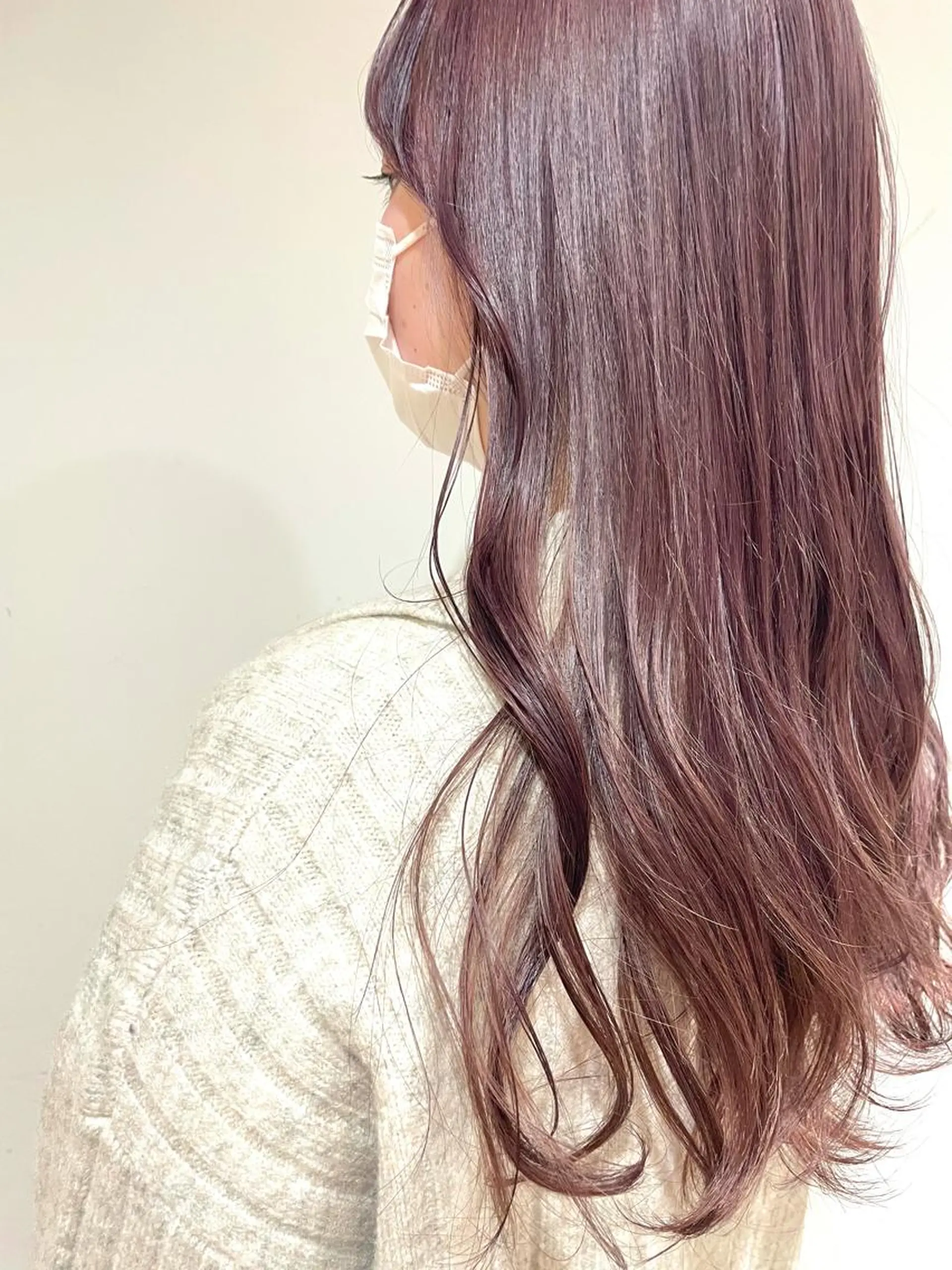 ロング カラー ブリーチ ラベンダーカラー ラベンダーピンク ピンクカラー 🌈🌸あおき みちる🌟💗のヘアスタイル