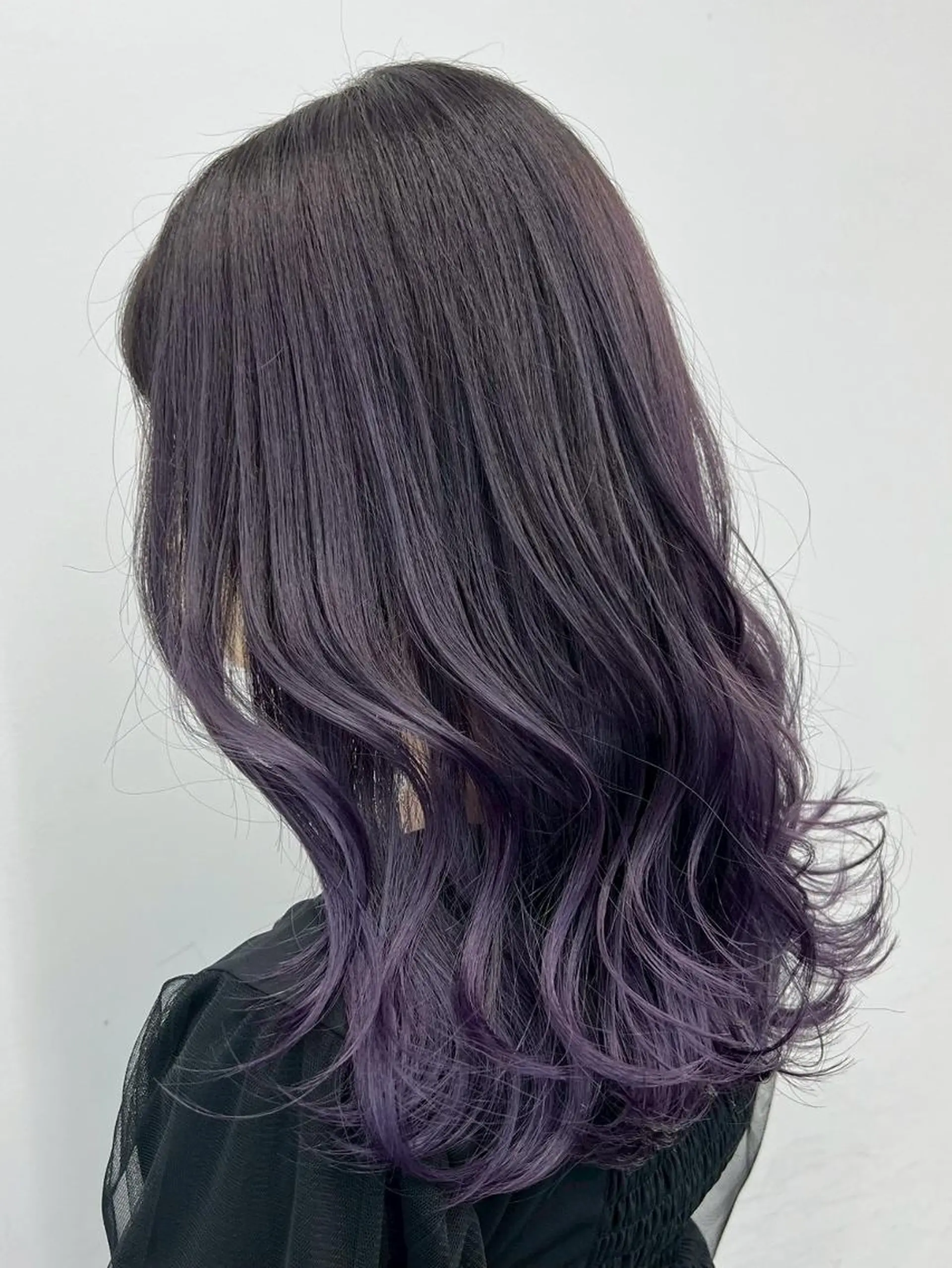 ロング アッシュ ハイライト 髪質改善 【公式】amble luxe池袋東口🩷のヘアスタイル