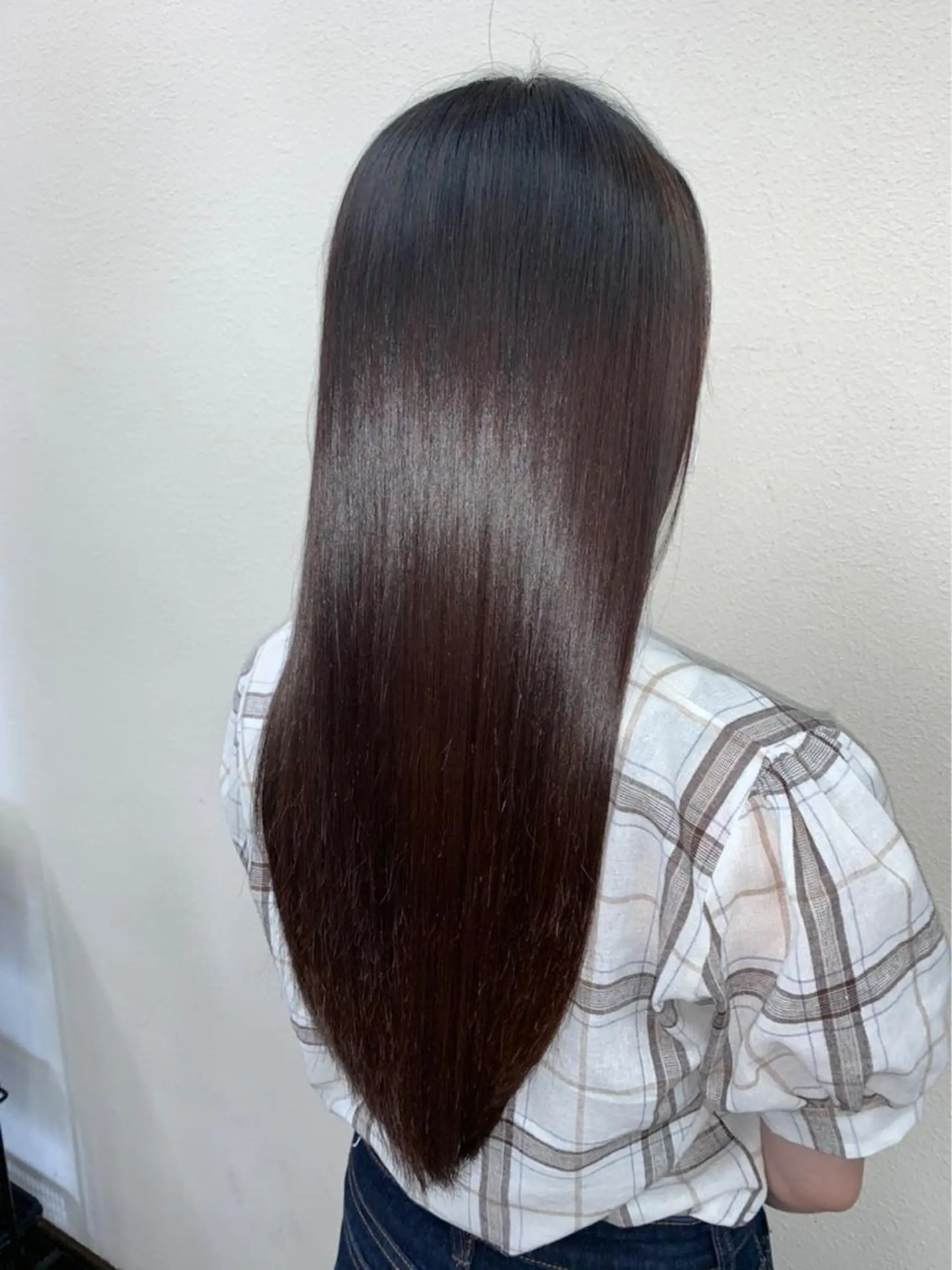 ロング パーマ ブリーチでもできる 縮毛矯正相原慎🌈のヘアスタイル