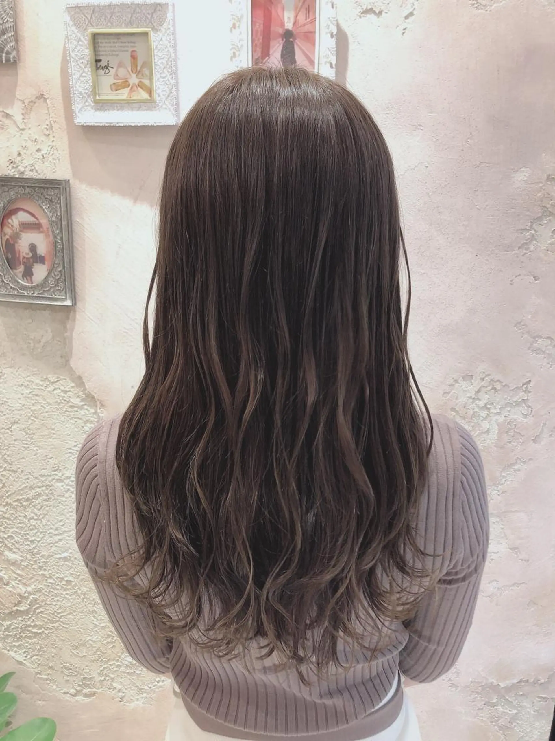 ミディアム カット ヘアカラー トリートメント 代表山口ひな 髪質改善のプロのヘアスタイル