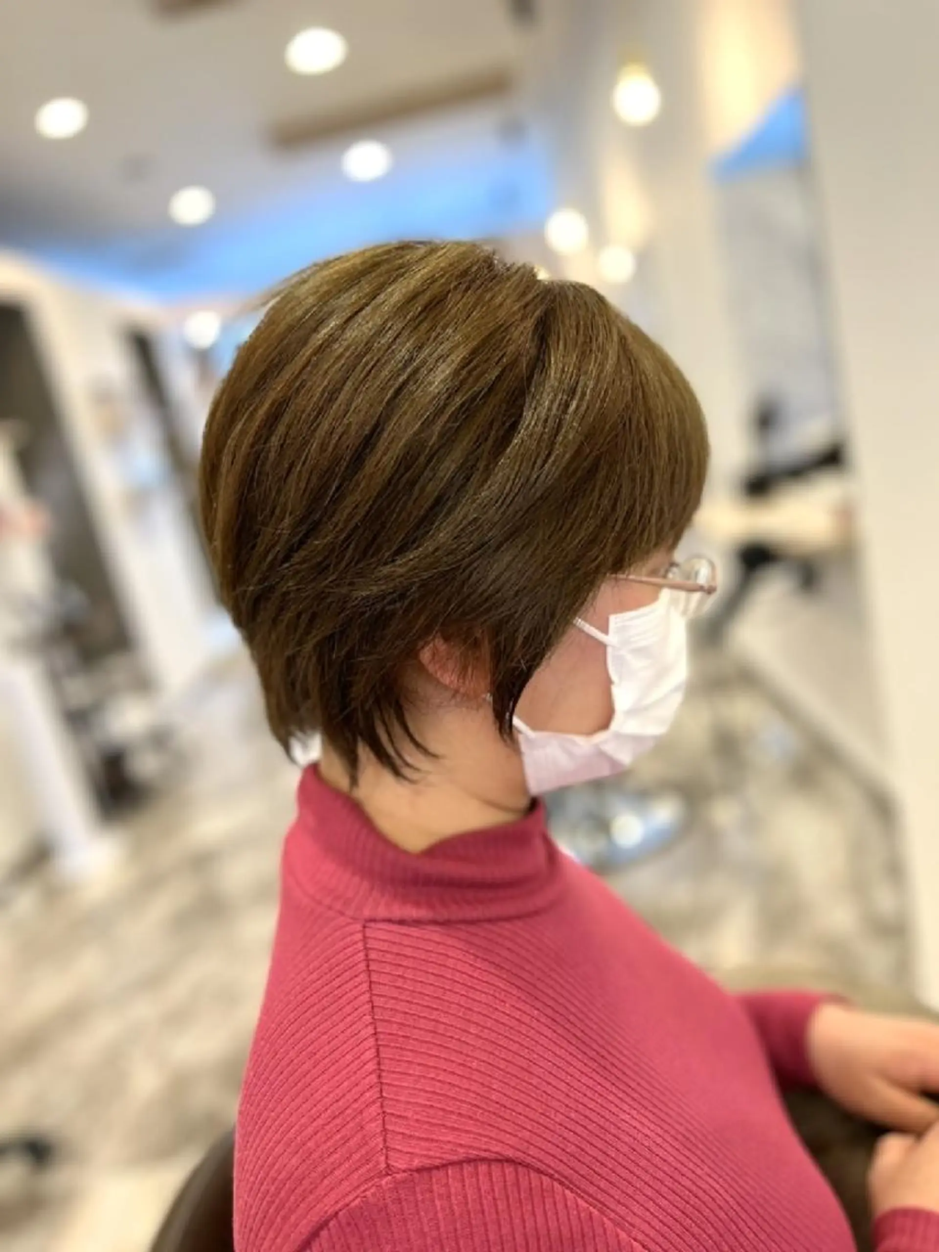 ショート ショートレイヤー レイヤーカット ショートヘア ＲＩＣＨＡＩＲ リシェイルのヘアスタイル