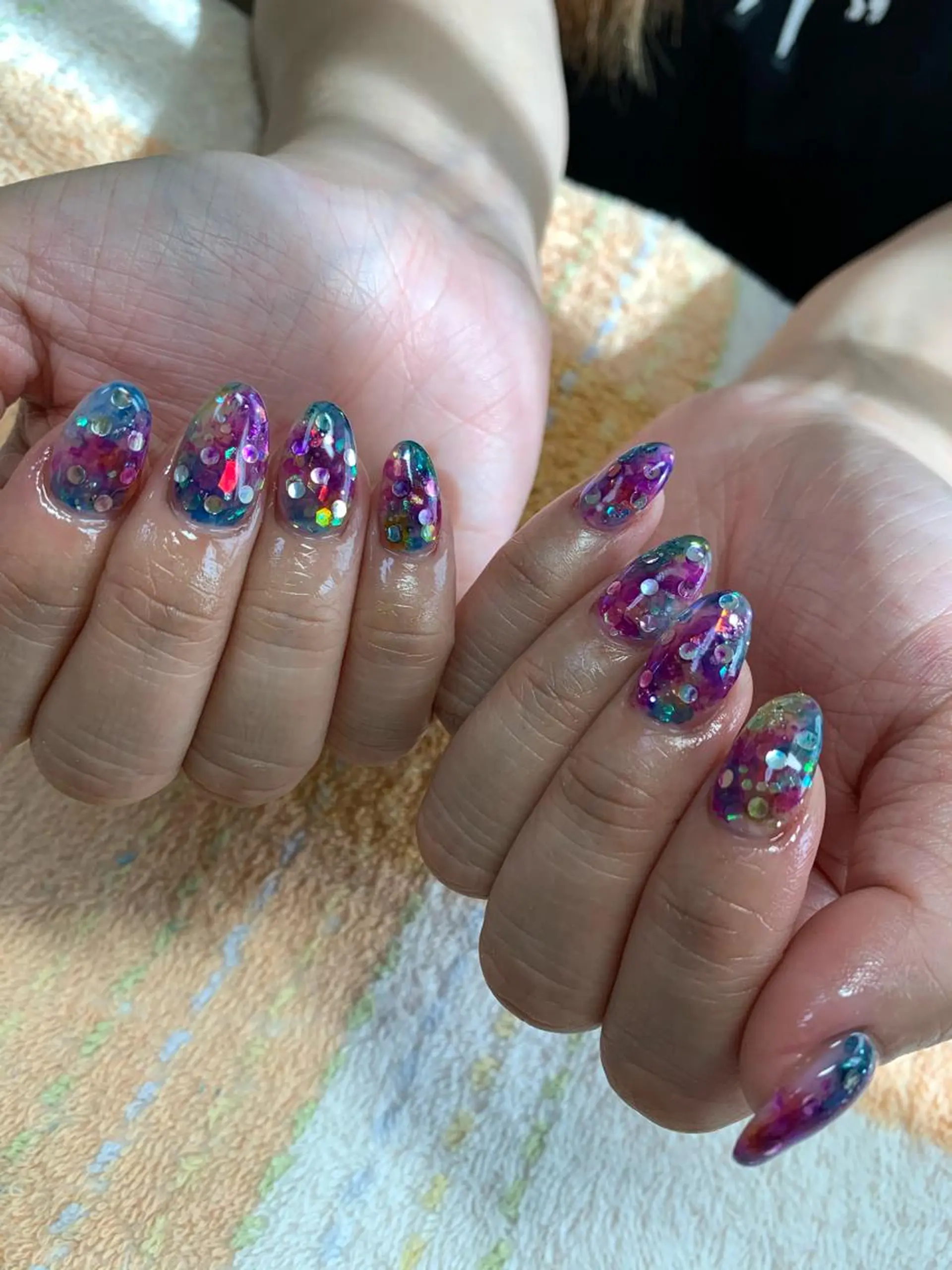 ネイル rukianail 新里のネイルデザイン