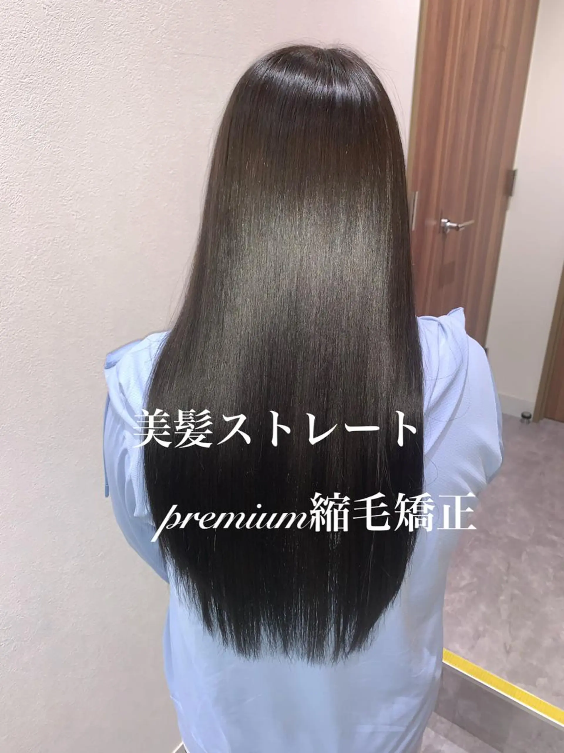 ロング カット 縮毛矯正 トリートメント 《褒められる》 透明感カラー/小嶋のヘアスタイル