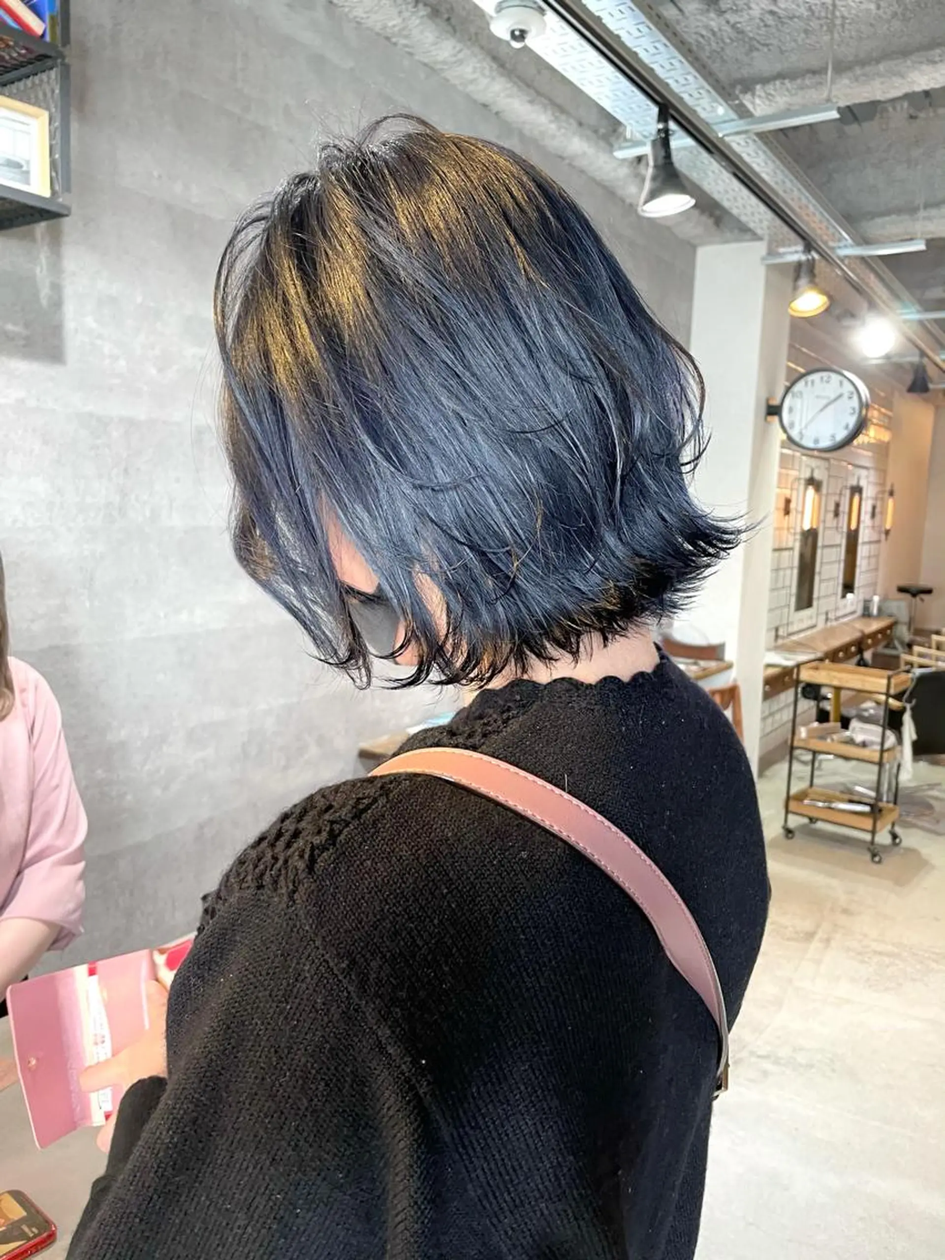 ミディアム カラー ヘアカラー トリートメント メンズヘア/レイヤー /ボブ山内春輝のヘアスタイル