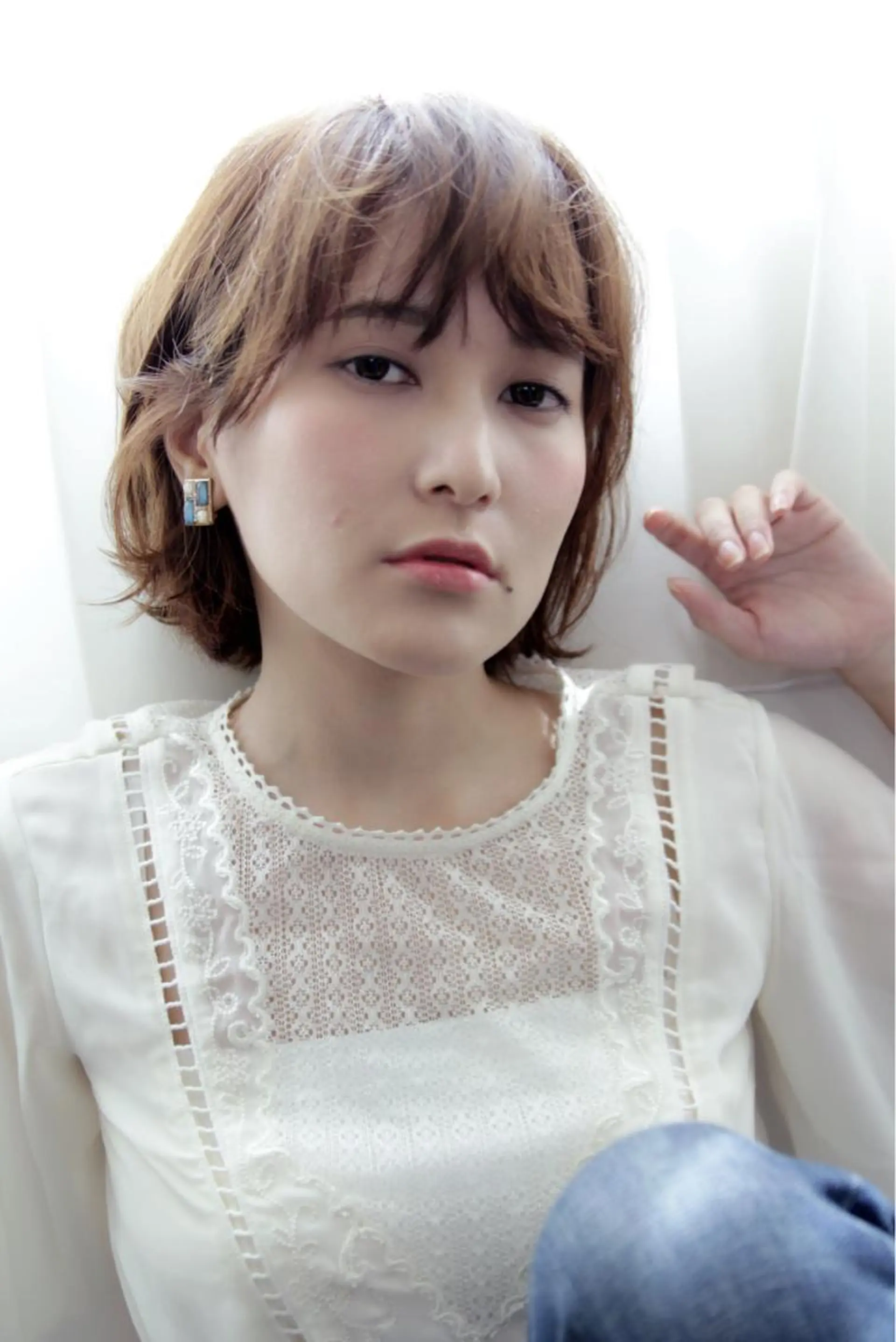 ショート カラー 安村 美奈のヘアスタイル