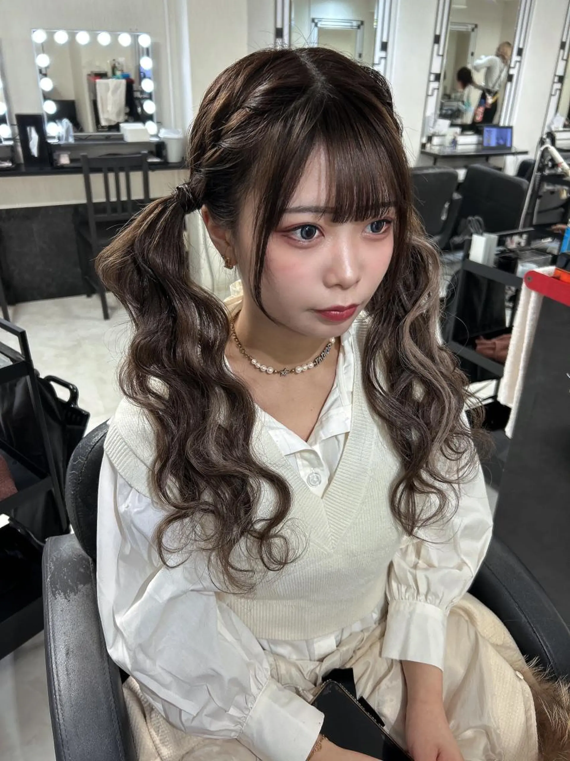 ロング ベルグローヘアセット 🤍まりこのヘアスタイル