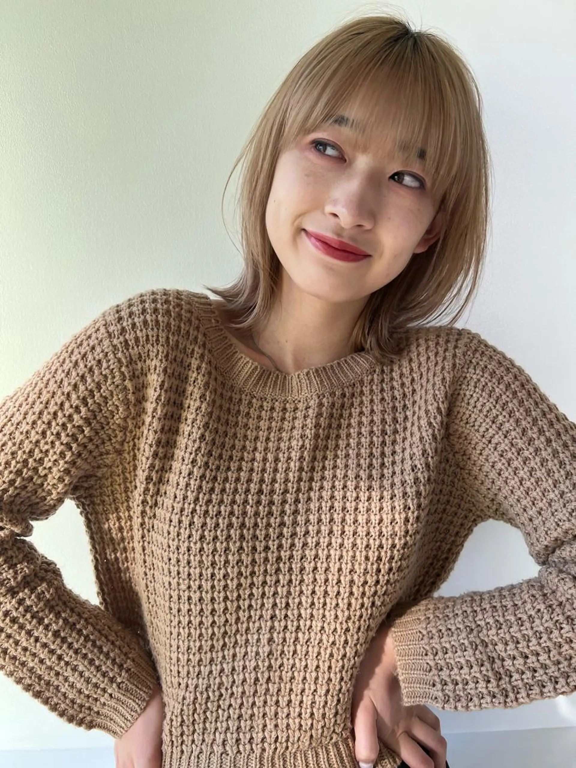 ミディアム カット ヘアカラー トリートメント ヘッドスパ 🌿大内雅斗 🌿韓国ヘアのヘアスタイル