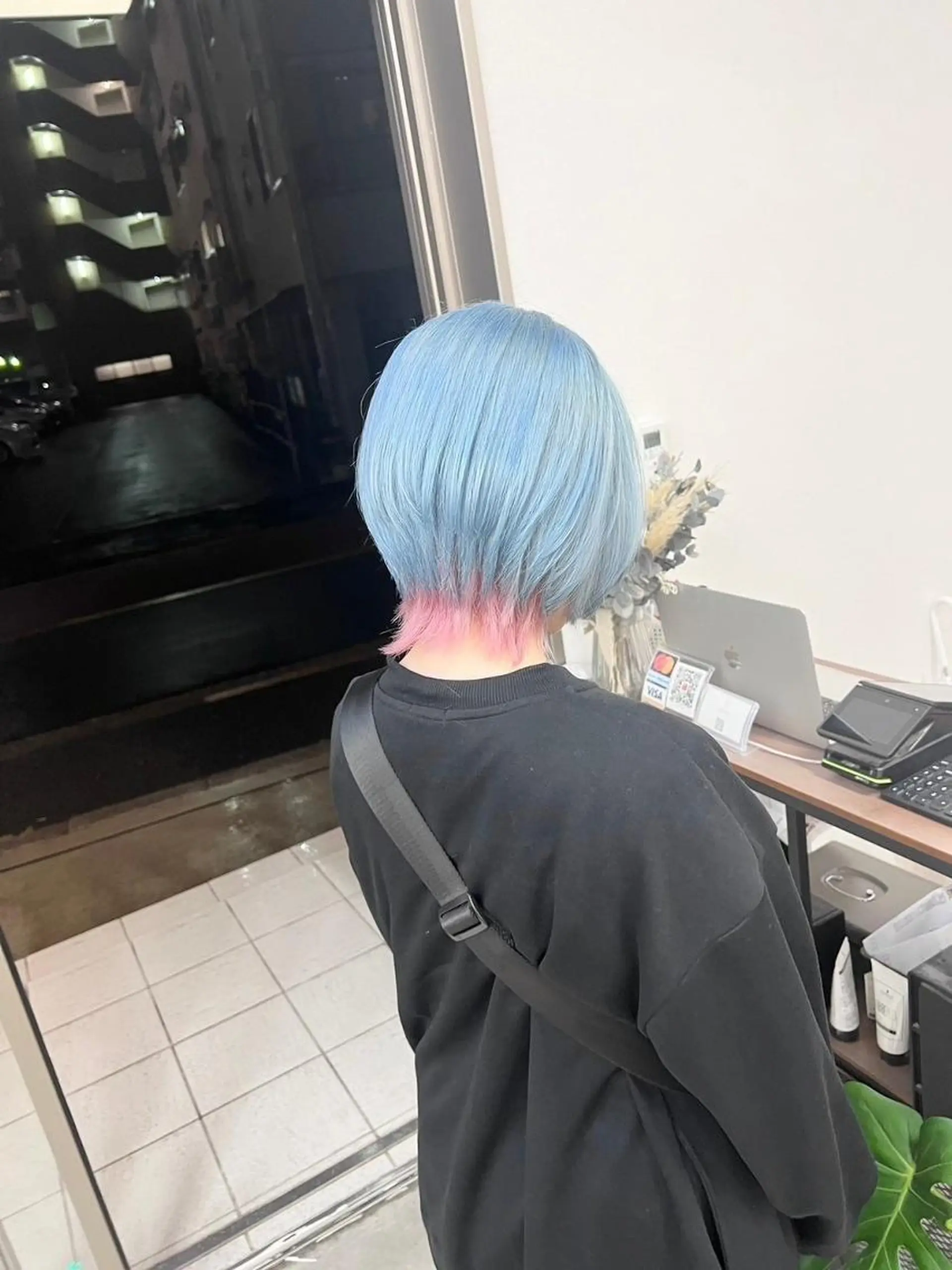 カラー デザインカラーEir 茶屋町/田村のヘアスタイル