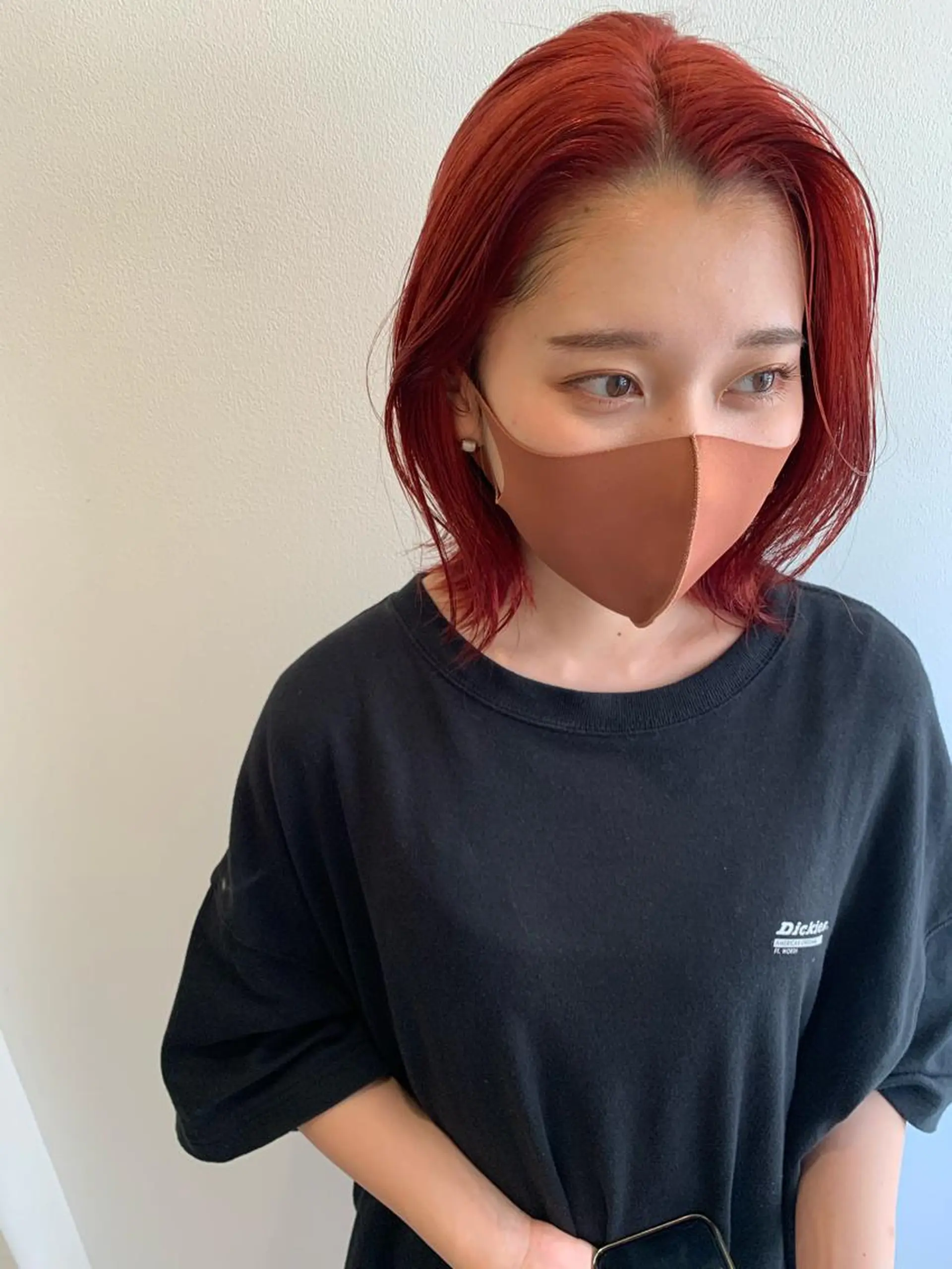 ミディアム カラー カット ヘアカラー MARU パーマ/レイヤーのヘアスタイル