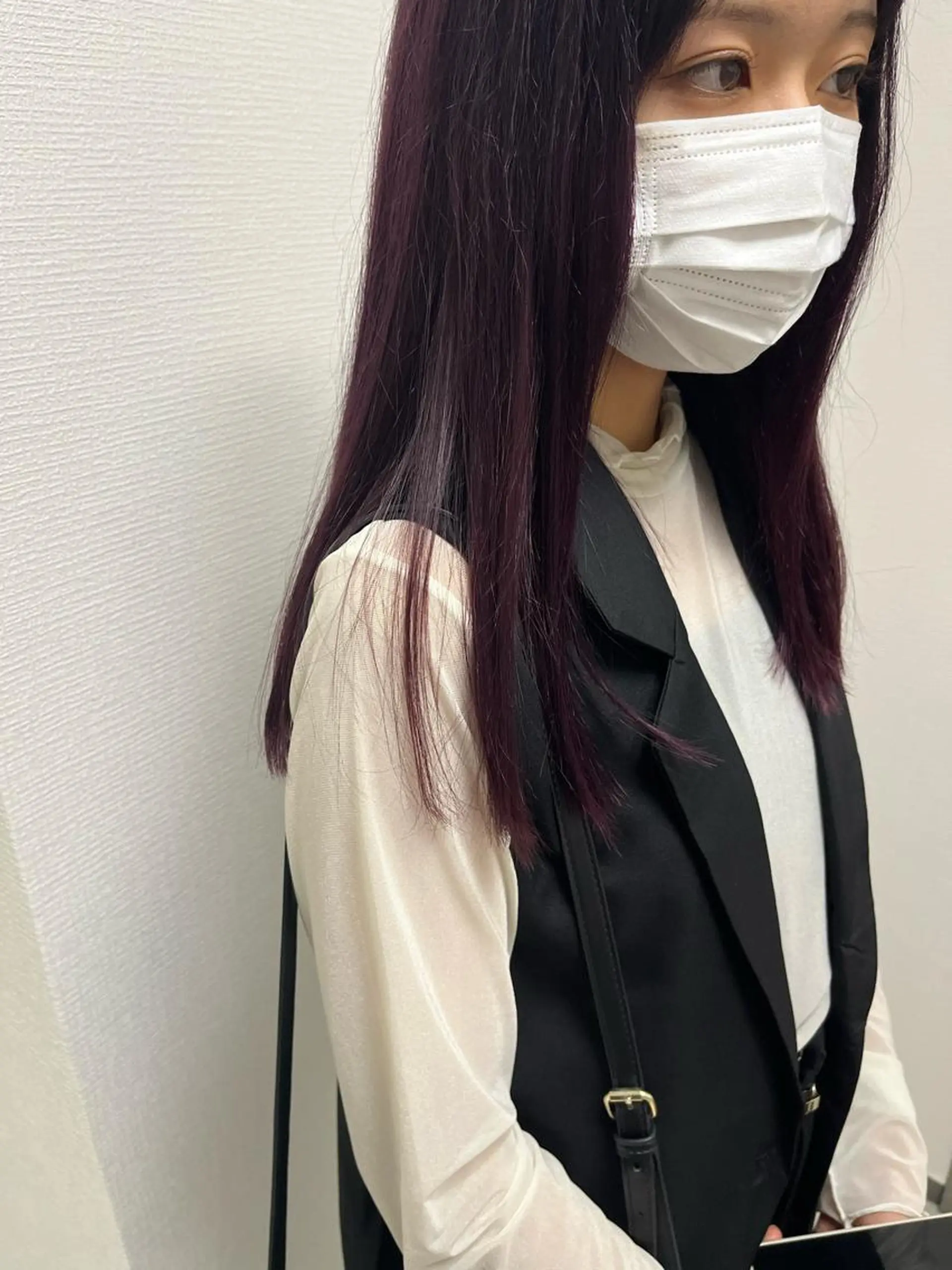 セミロング カラー 愛されカラー🩷 はるなのヘアスタイル