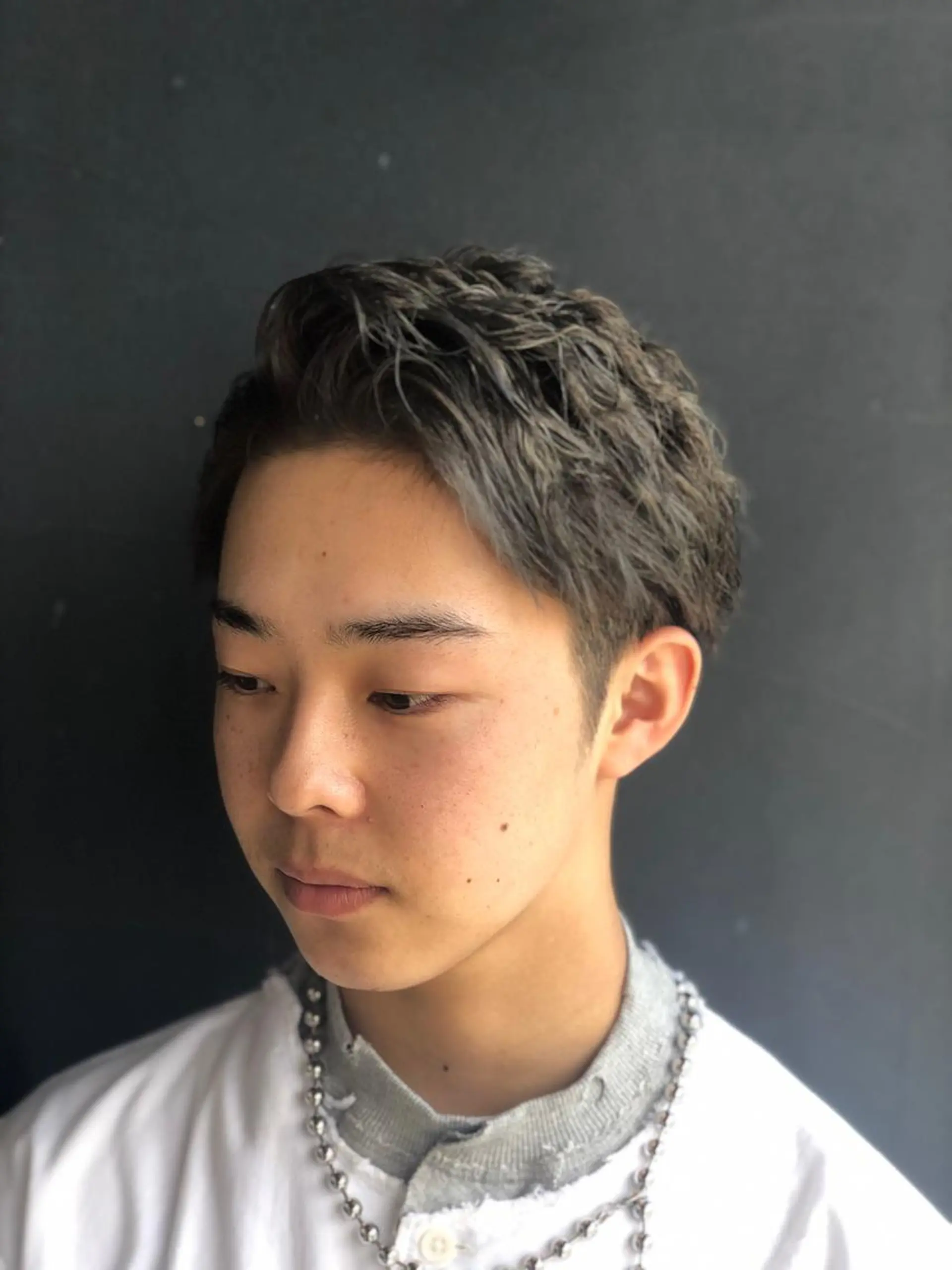 パーマ メンズ メンズパーマ 佐伯 凌太郎のヘアスタイル