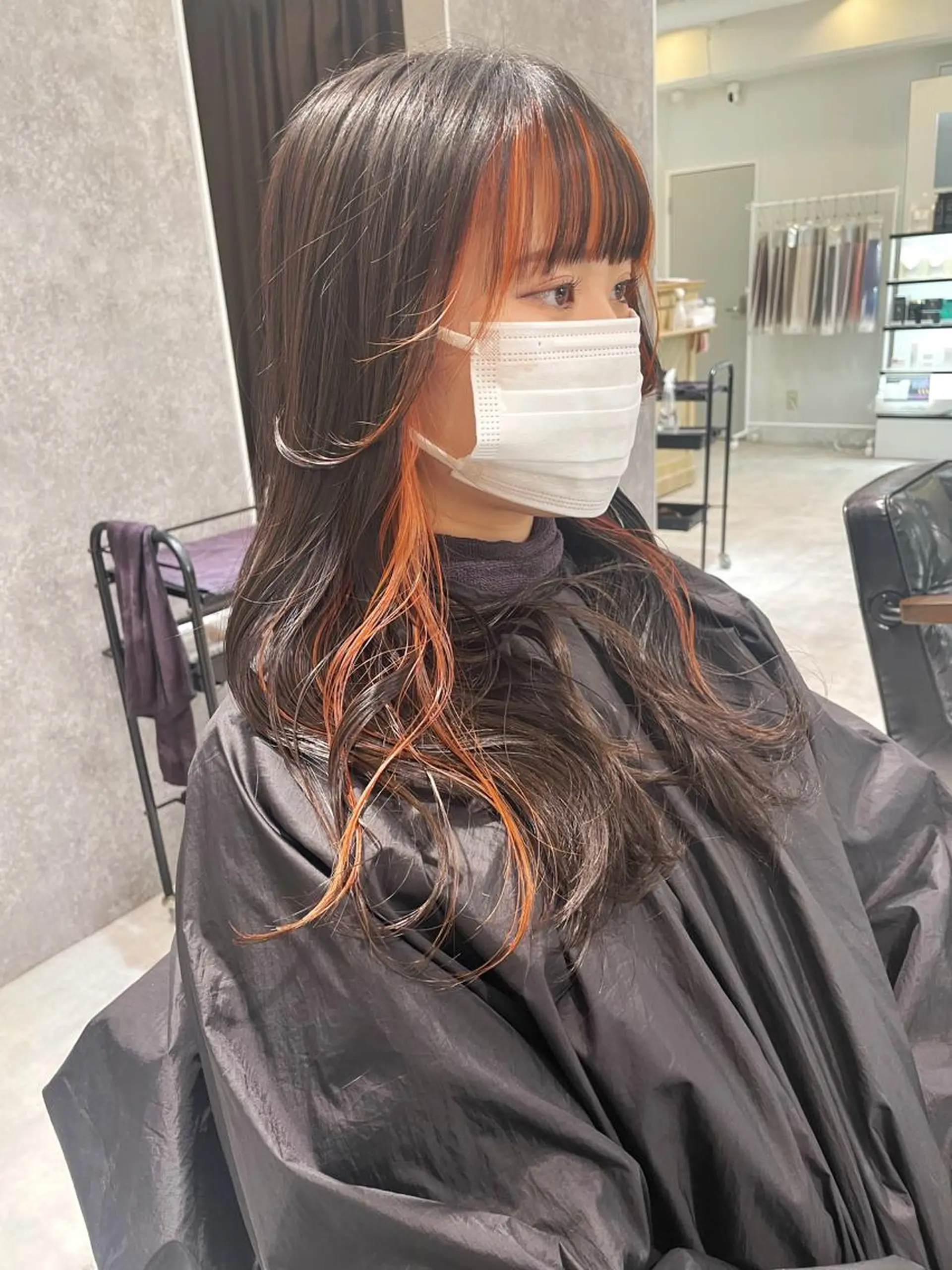 セミロング カラー 田中大星 /ボブ 縮毛矯正のヘアスタイル