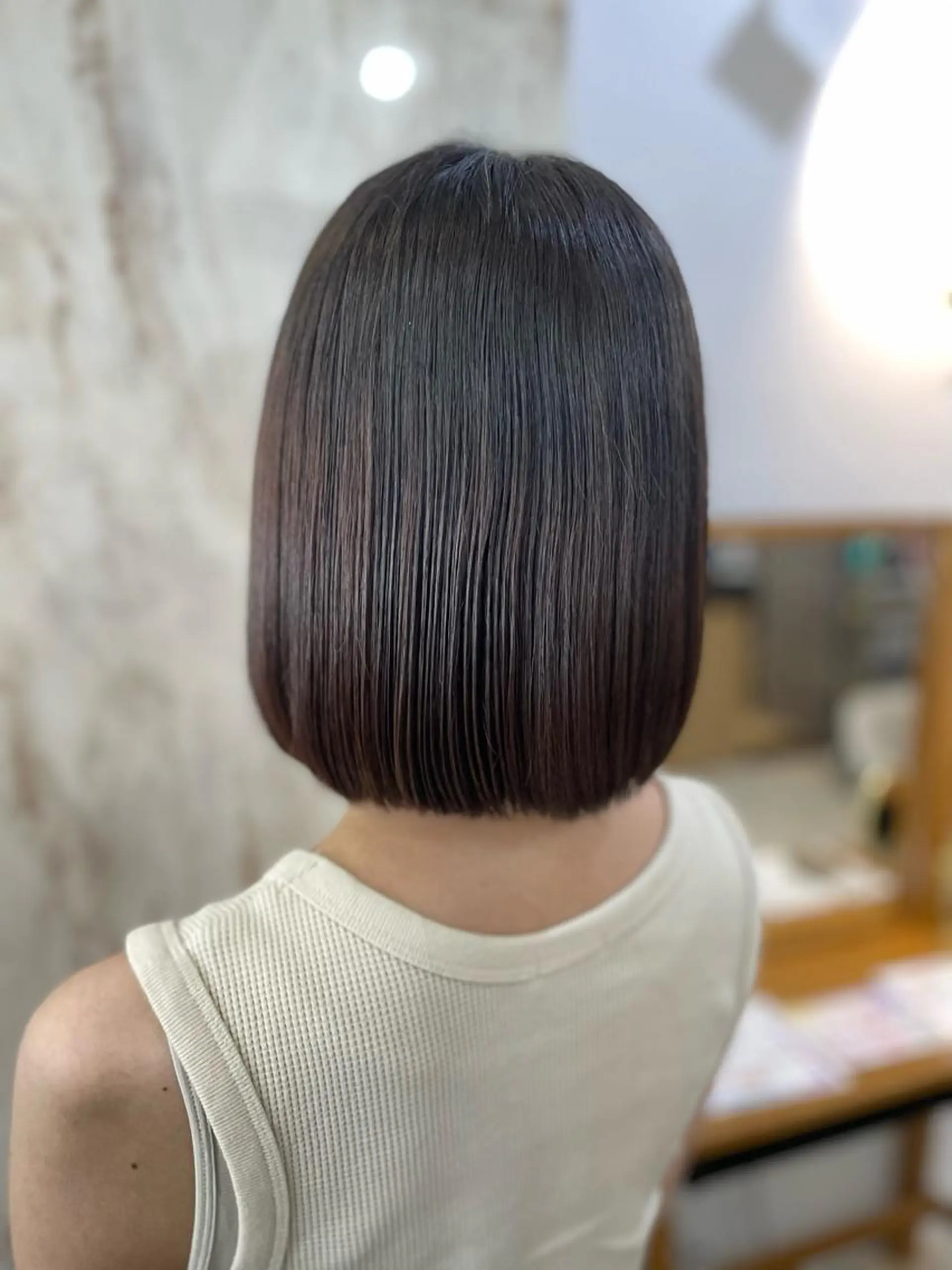 ミディアム ボブ 艶髪🇰🇷髪質改善 🎀ikuno🎀のヘアスタイル