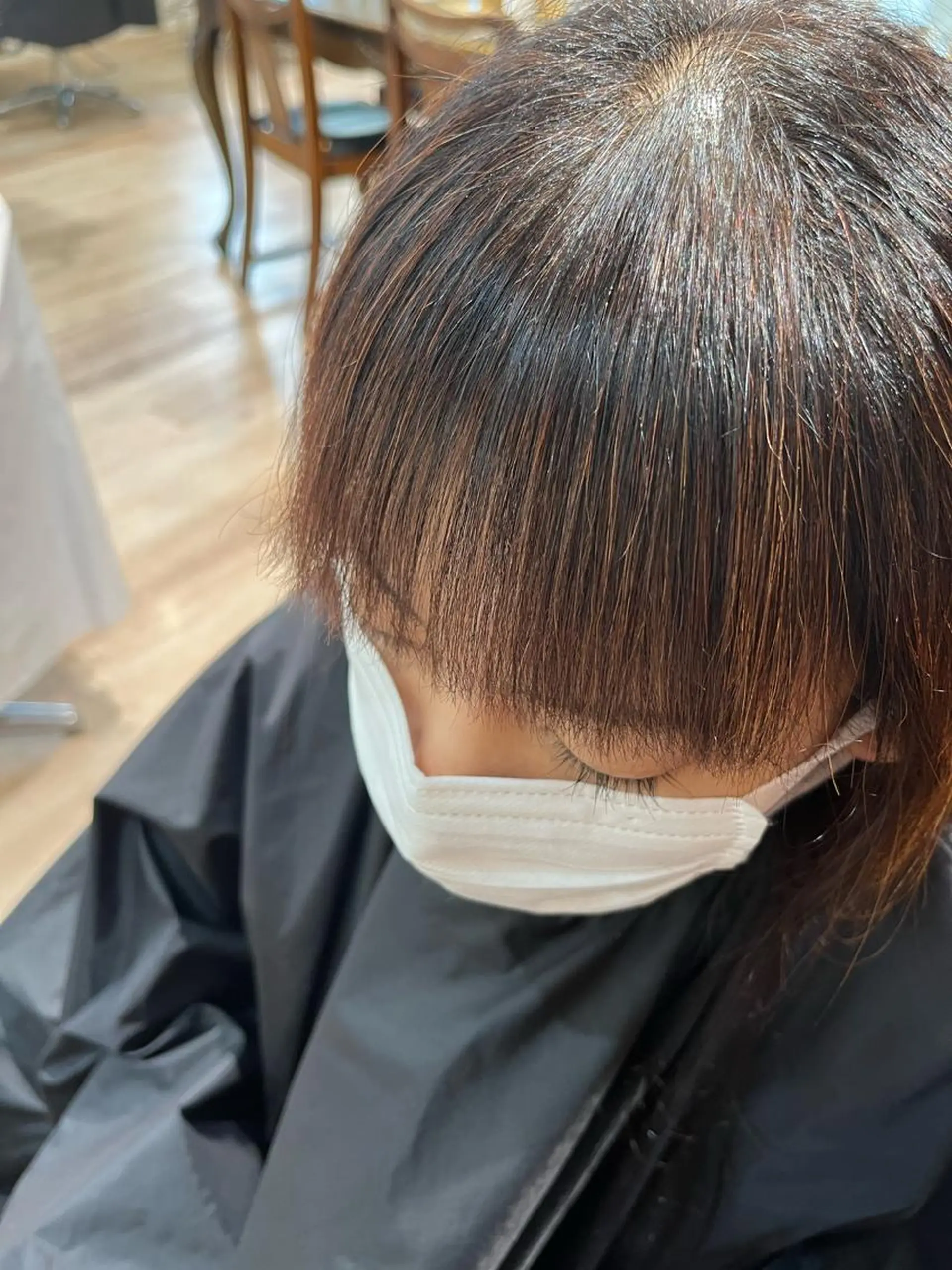 セミロング パーマ niconail 🧣ayu 📍烏山のネイルデザイン