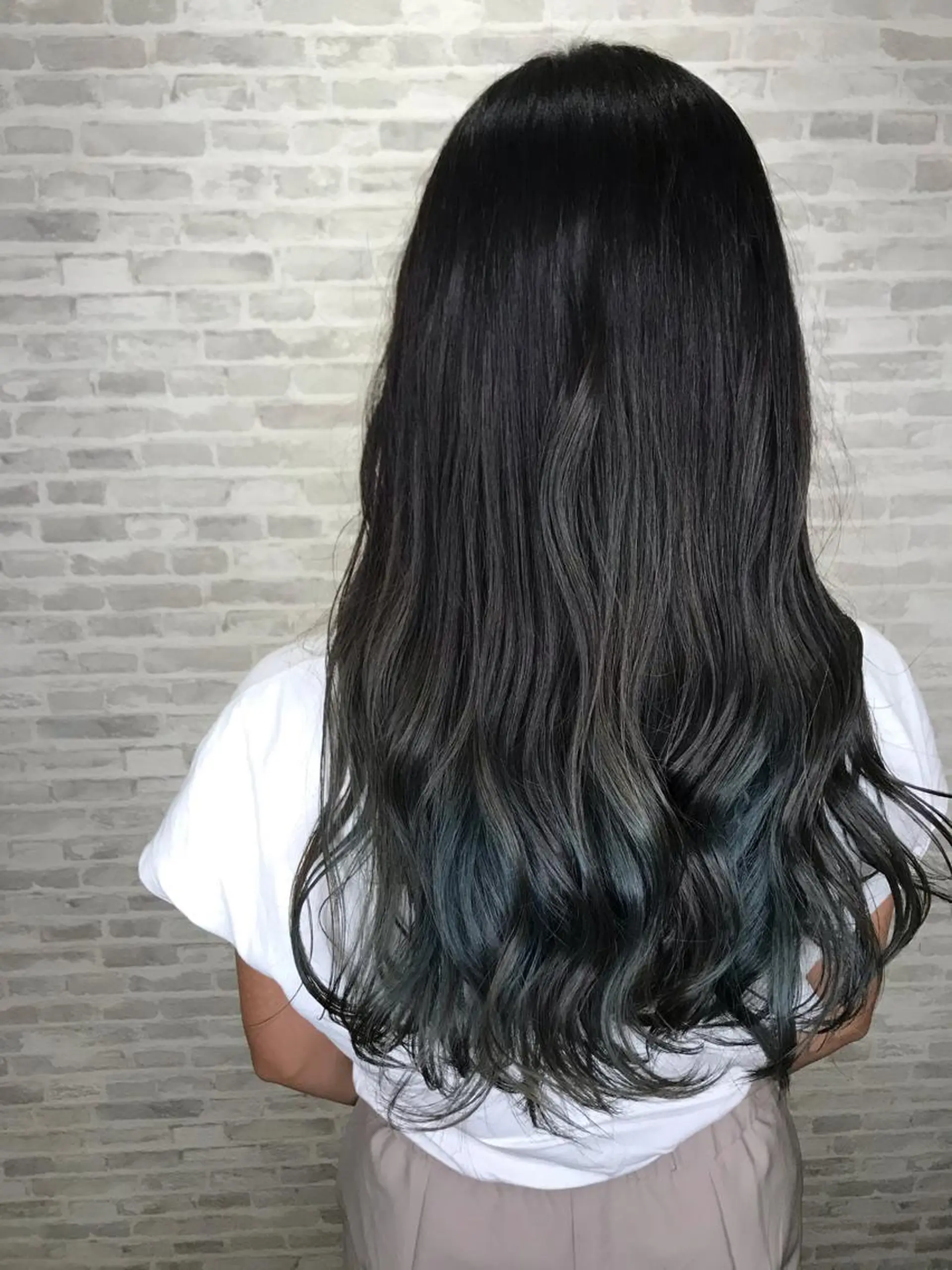 セミロング カラー カット トリートメント 平田 怜のヘアスタイル