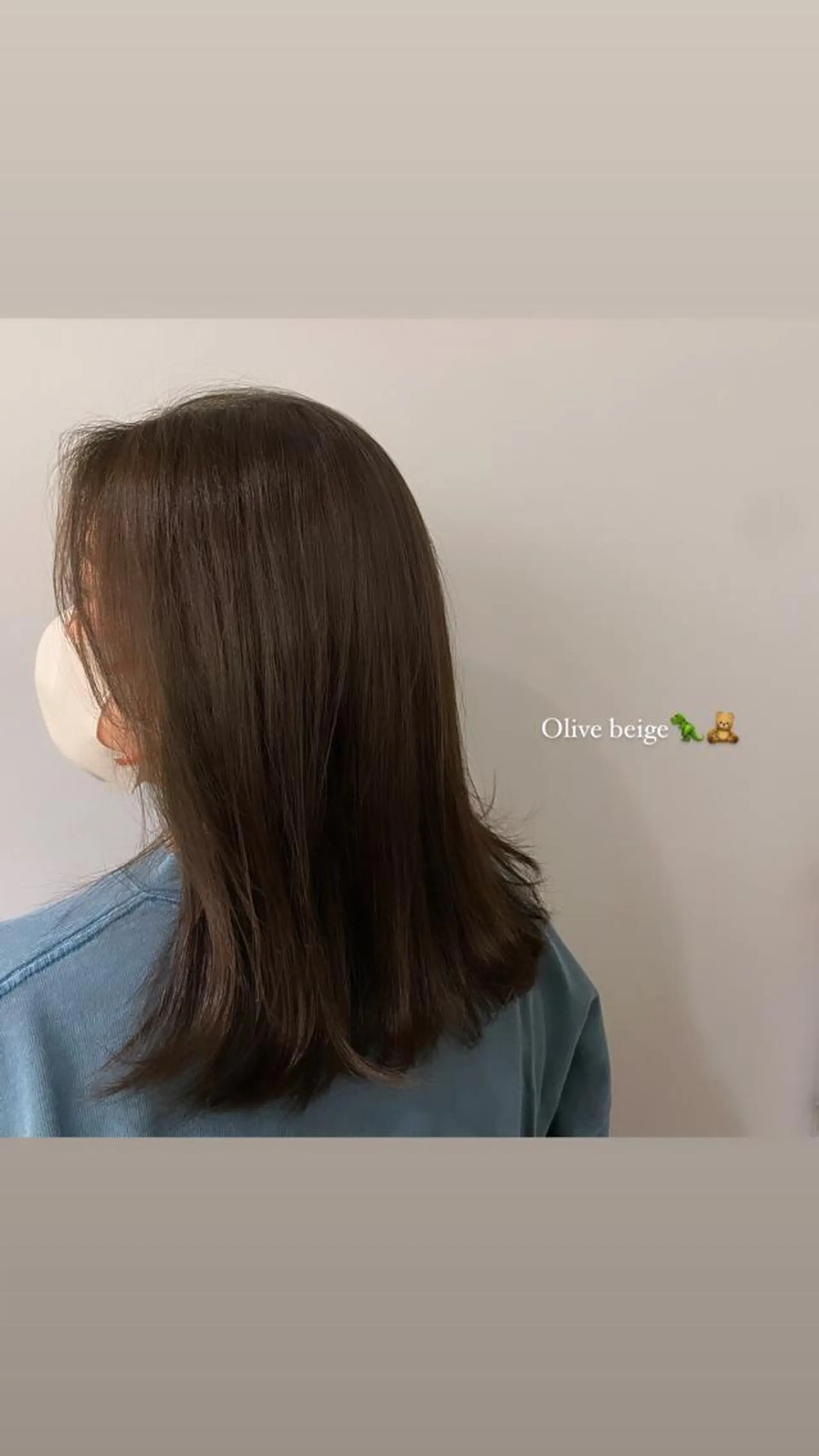 カラー 透明感カラー いまかわ ゆなのヘアスタイル