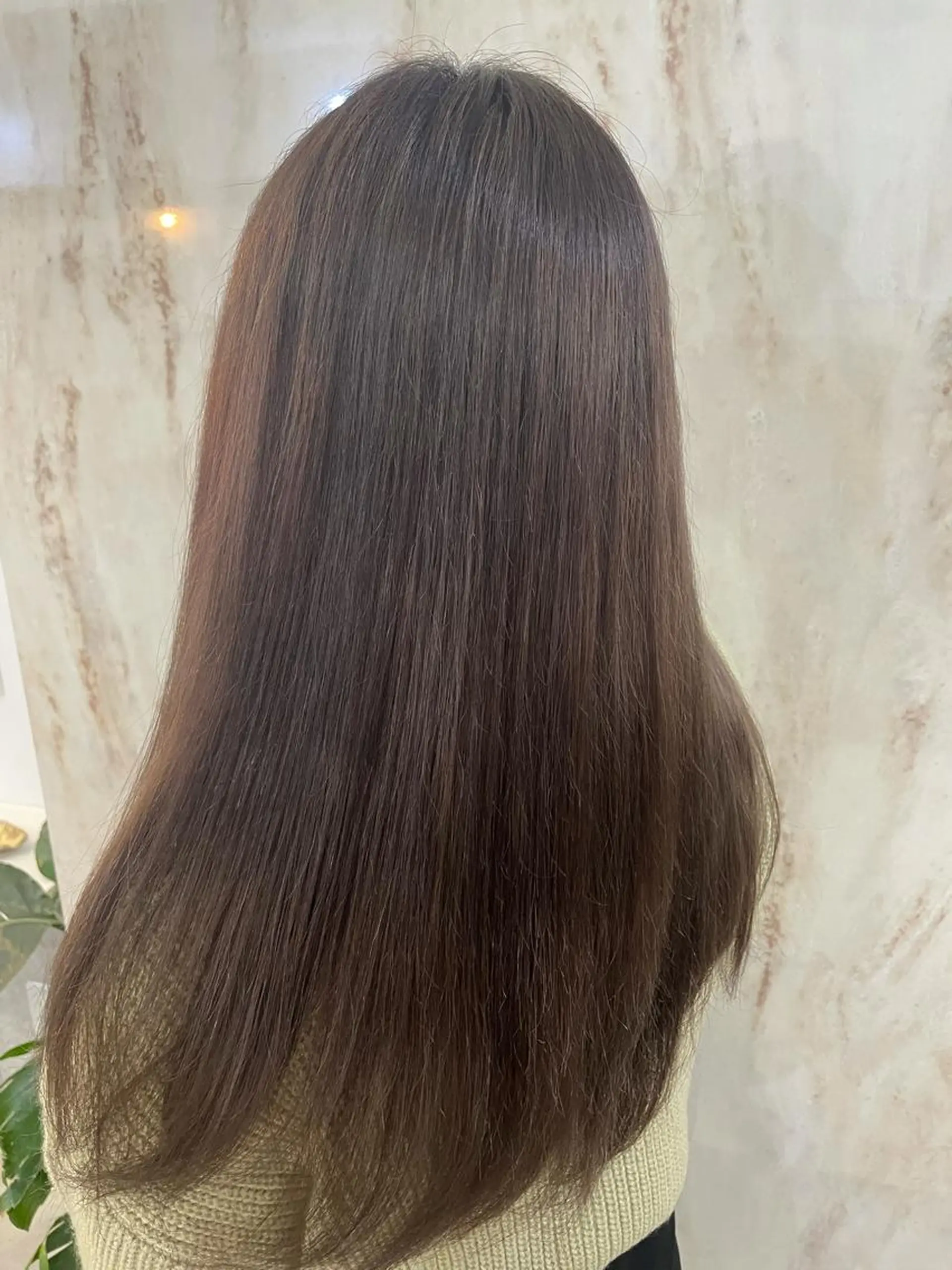 カラー グレージュ 艶髪🇰🇷髪質改善 🎀ikuno🎀のヘアスタイル