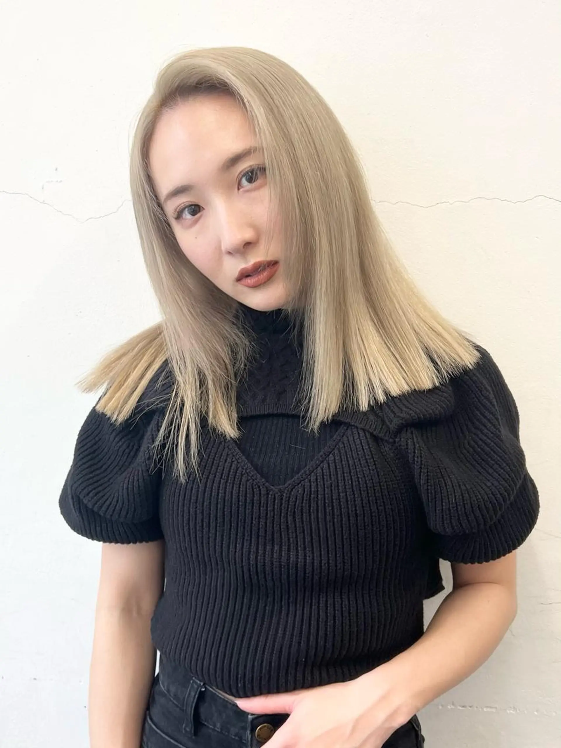 ミディアム カット ヘアカラー トリートメント HARU//原宿🤍 リピート率NO.1のヘアスタイル