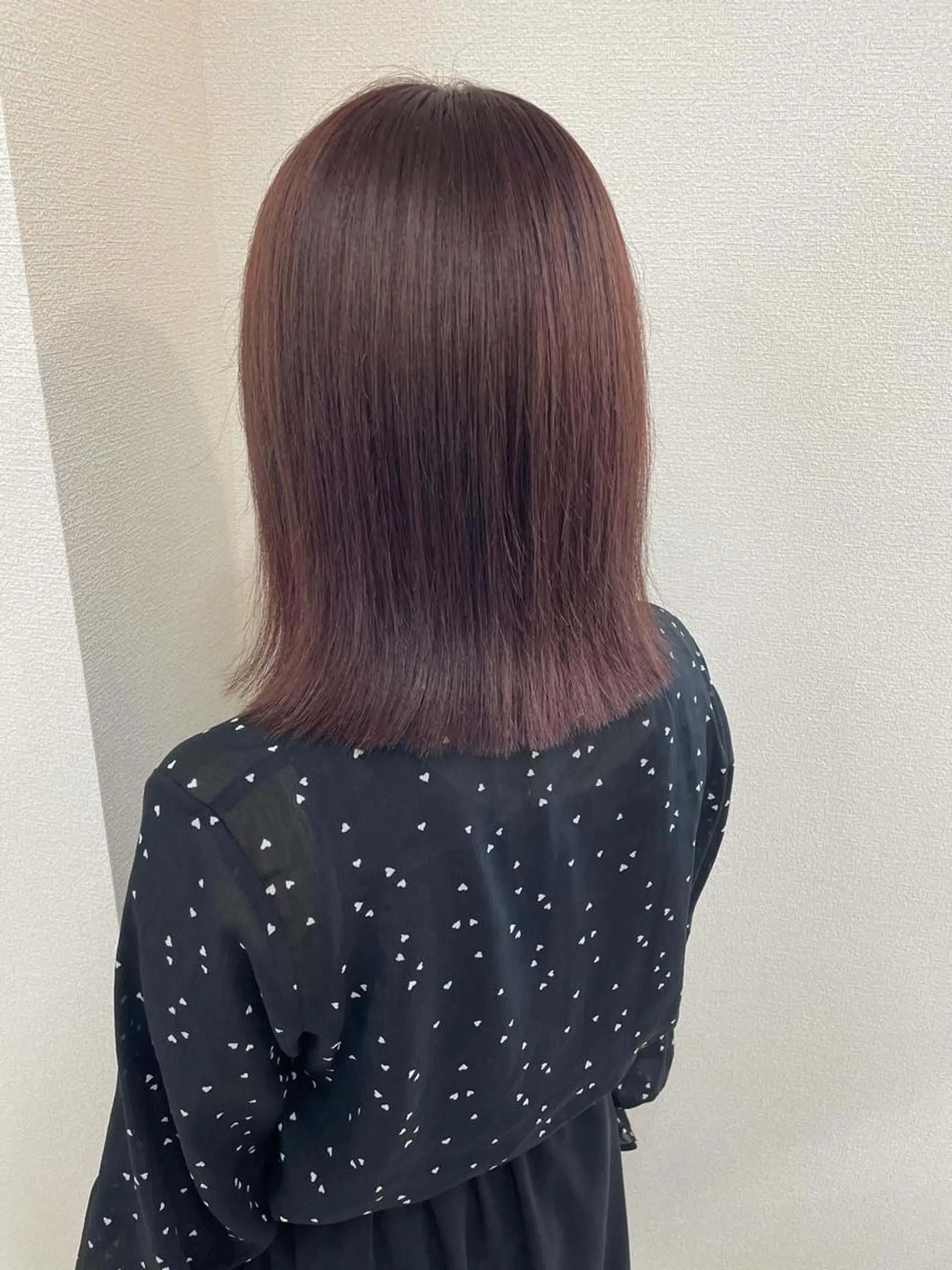 ミディアム カラー ケアブリーチ /髪質 改善/古橋圭史郎のヘアスタイル