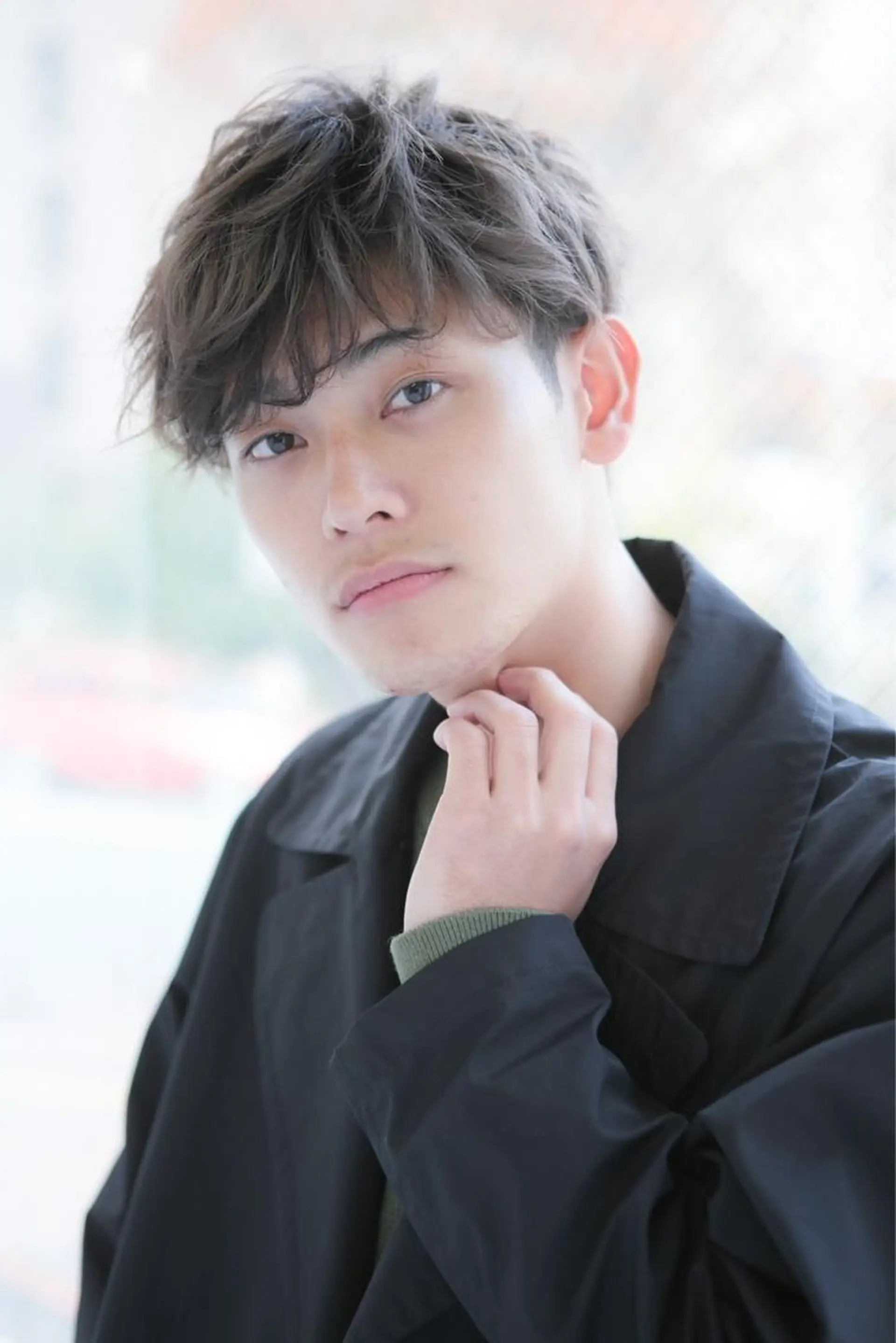 ショート カット パーマ 永作 真司のヘアスタイル