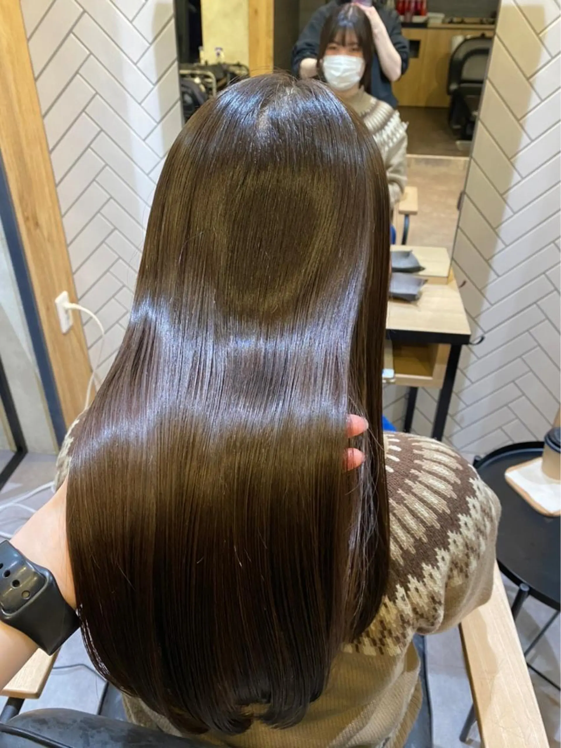 ロング 髪質改善 ロング トリートメント 酸性ストレート 髪質改善 jewel box~私のトリートメント~東梅田店所属・💎髪質改善専門 jewel boxのヘアスタイル