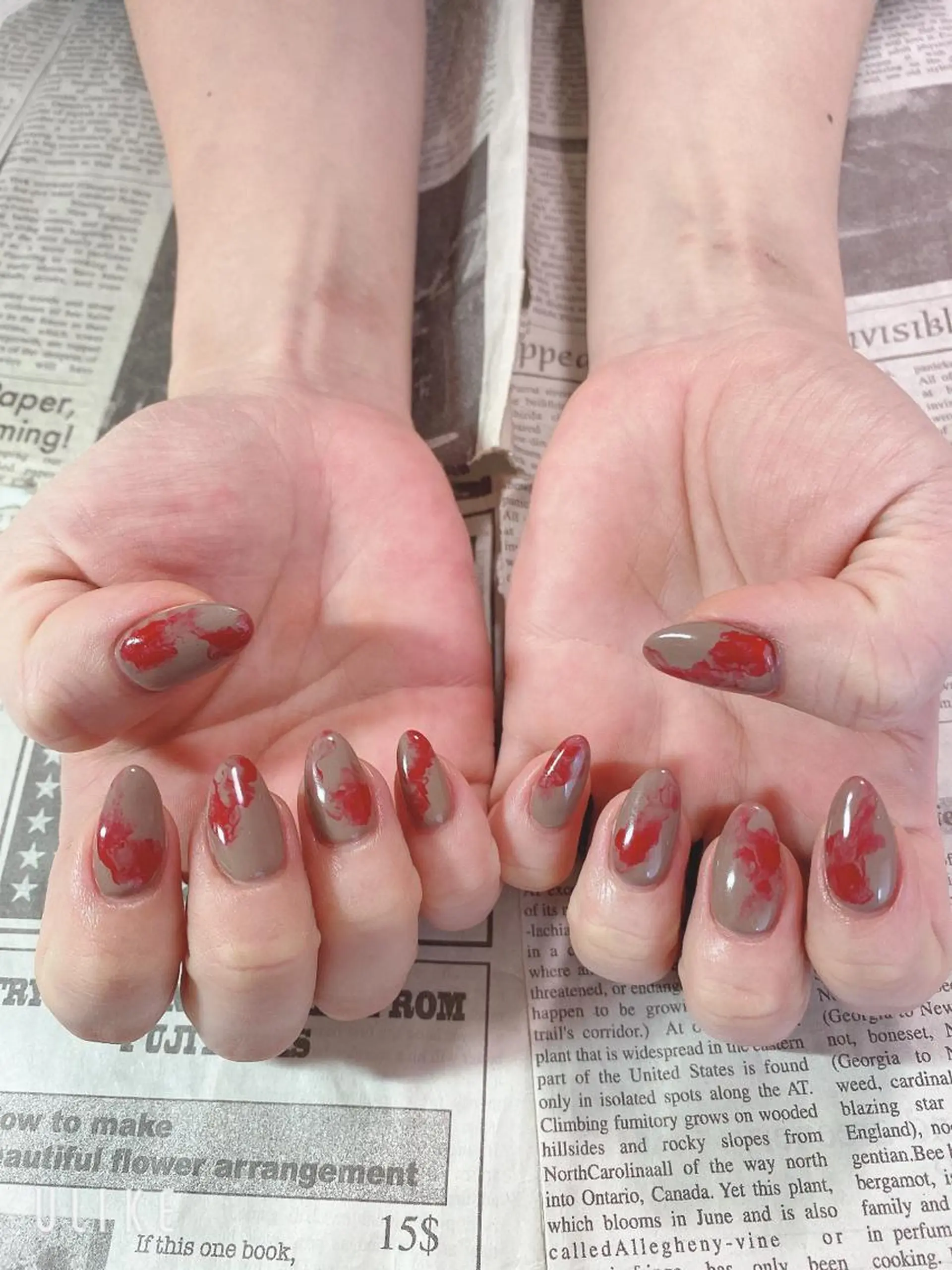 ネイル ハンドネイル ハンドケア 森山 舞のネイルデザイン