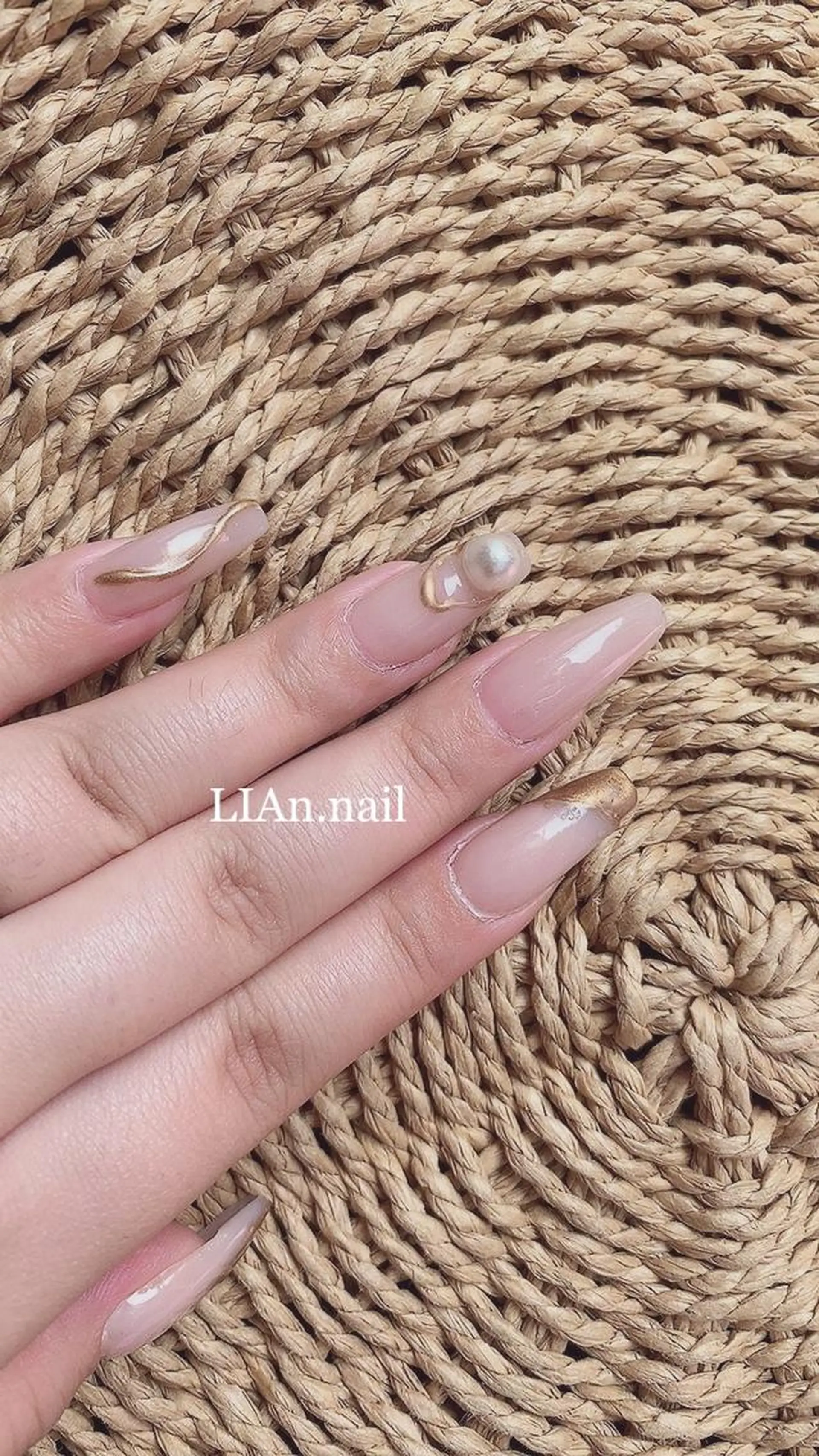 ネイル スカルプネイル Lian nailのネイルデザイン
