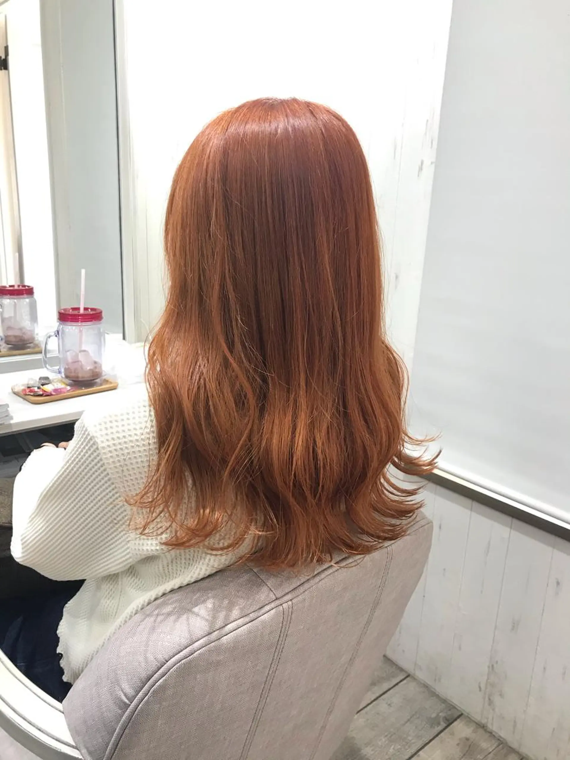 セミロング ネモトメイナ🌿‬ 今月末で退職しますのヘアスタイル