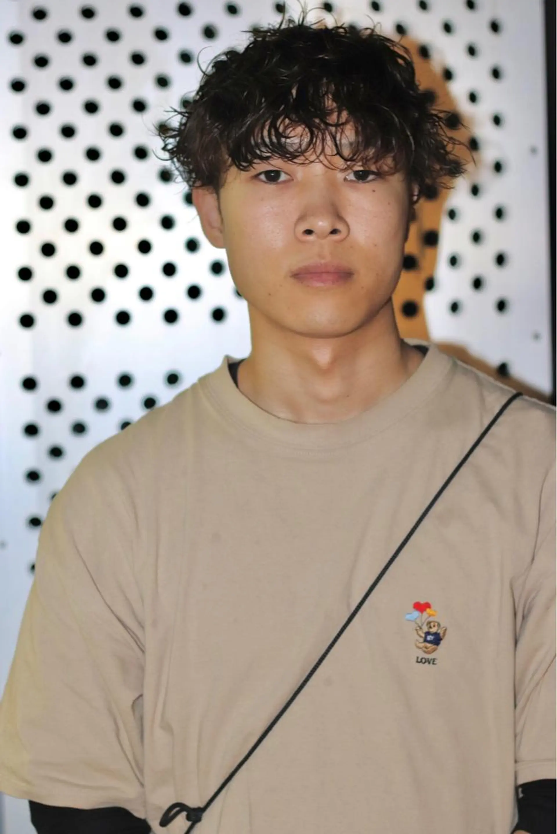 ショート パーマ joh/メンズ/ ブリーチ/矢場町のヘアスタイル