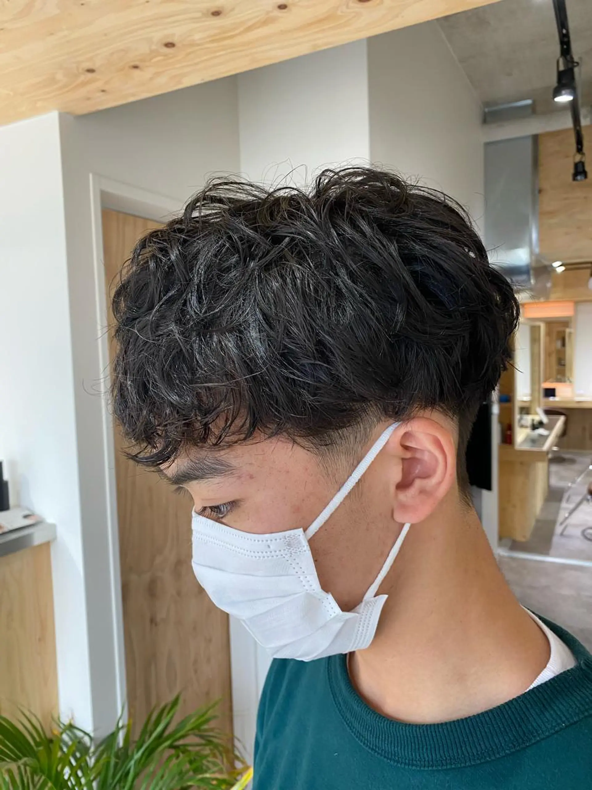 パーマ メンズ カット パーマ トリートメント ヘアセット メンズブリーチカラー /パーマ ごーた立川のヘアスタイル