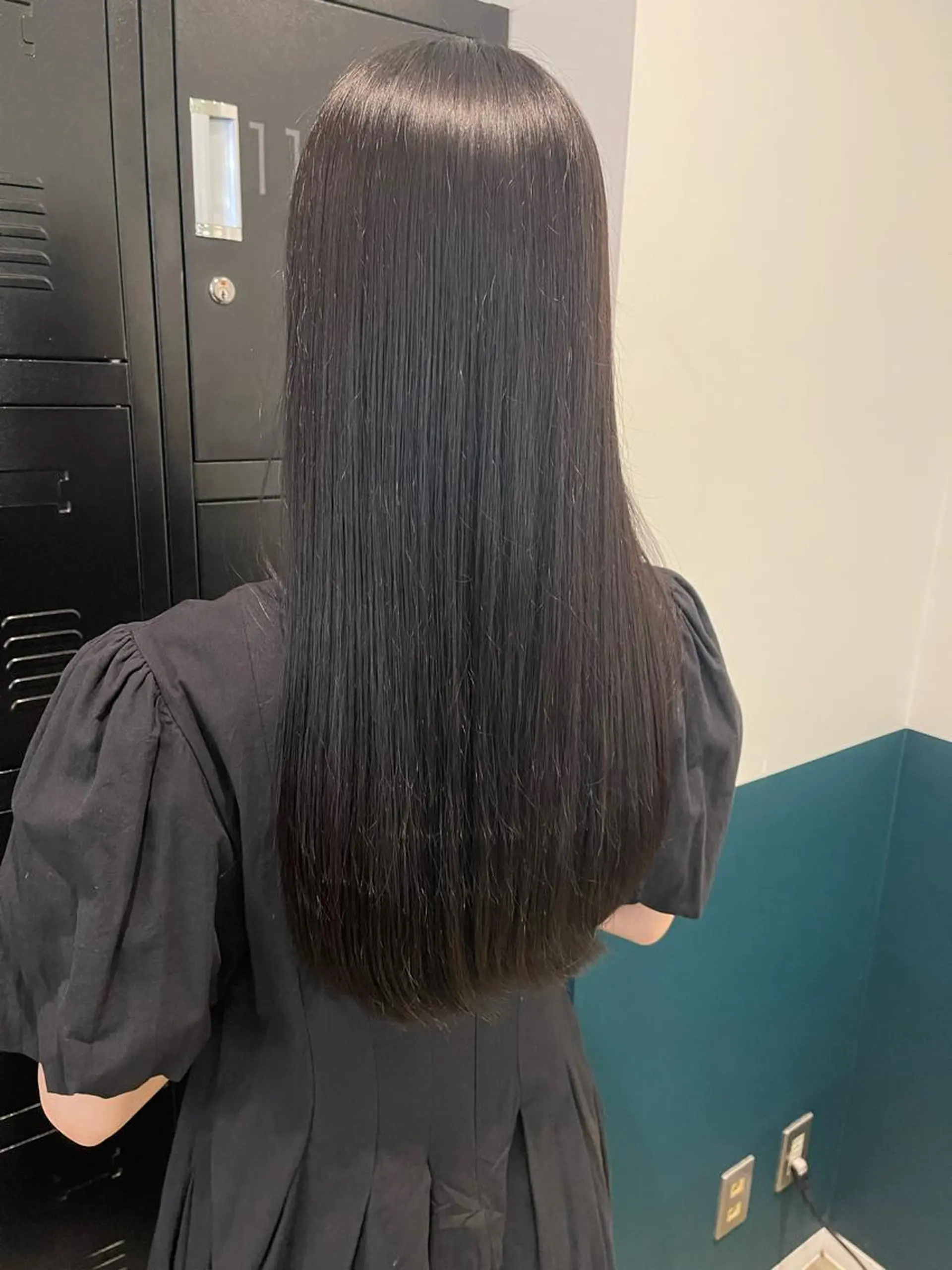 ロング カット 縮毛矯正 中村瑞貴 ＊hairbraceのヘアスタイル