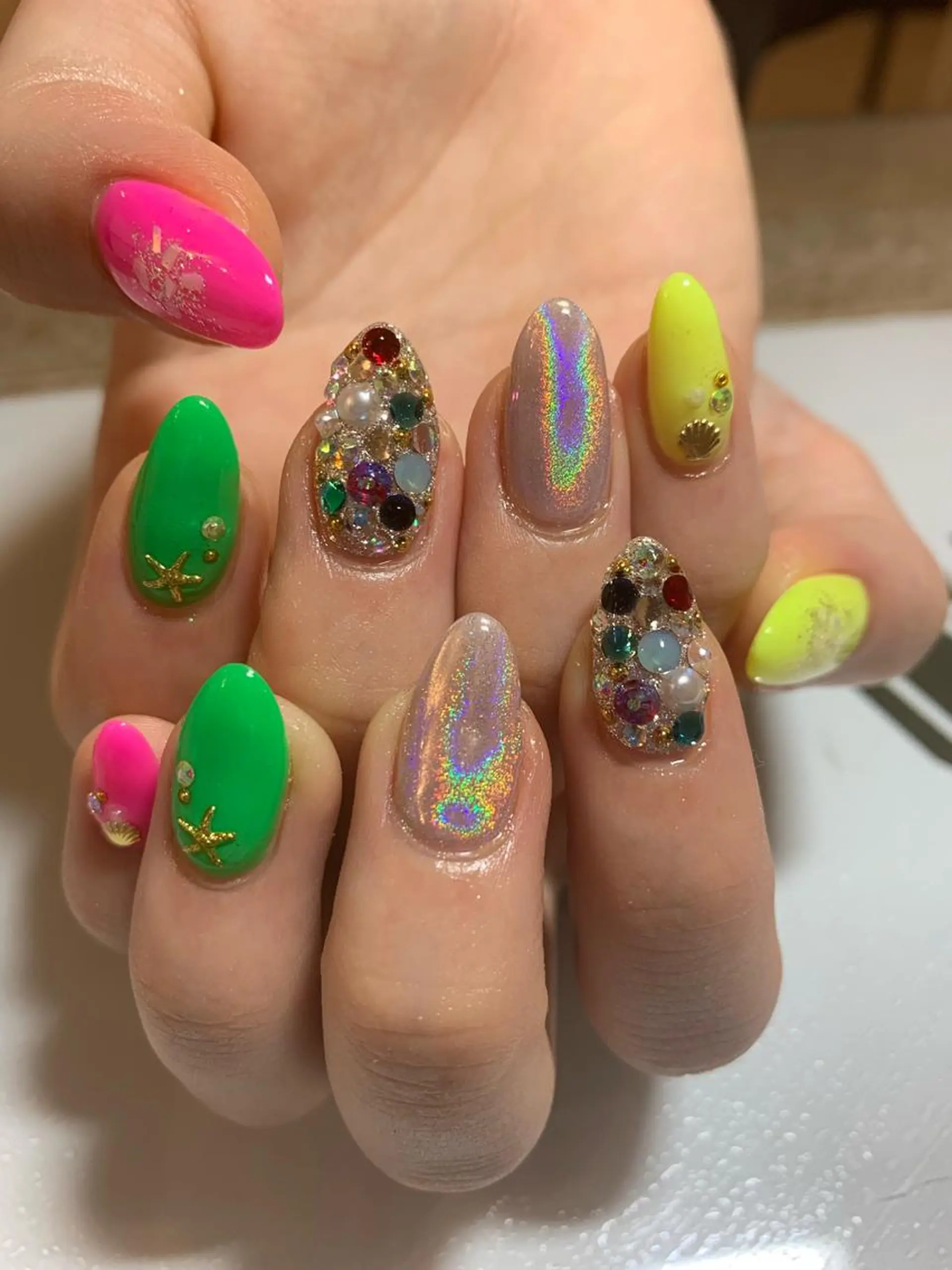 ネイル JuniNail 주니네일🇰🇷suのネイルデザイン