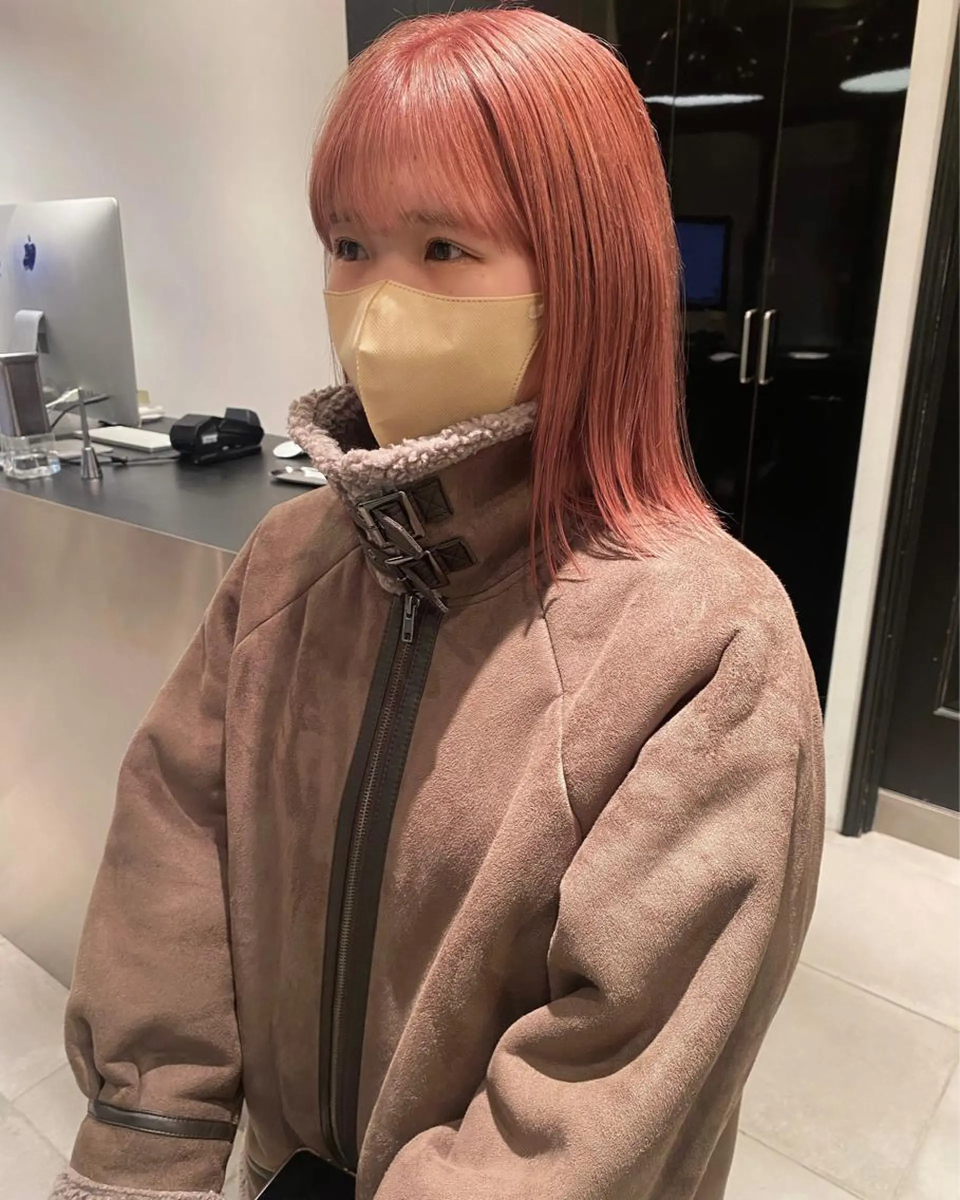 ショート カラー トリートメント riria/ボブ /透明感カラー🎀のヘアスタイル