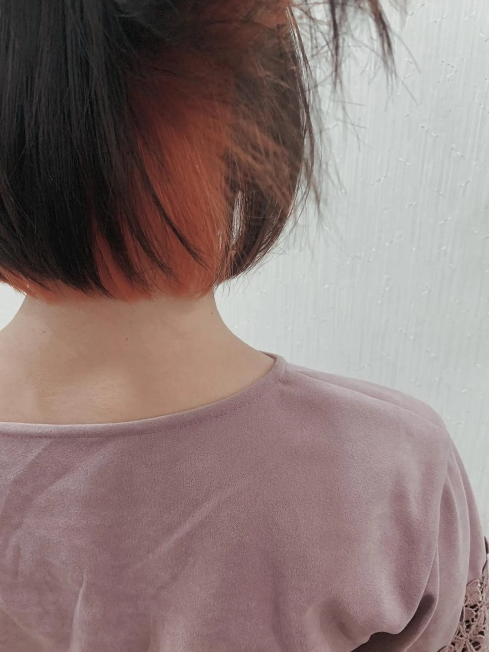 ショート カラー レイヤーカットモデル 募集/藤原一真のヘアスタイル