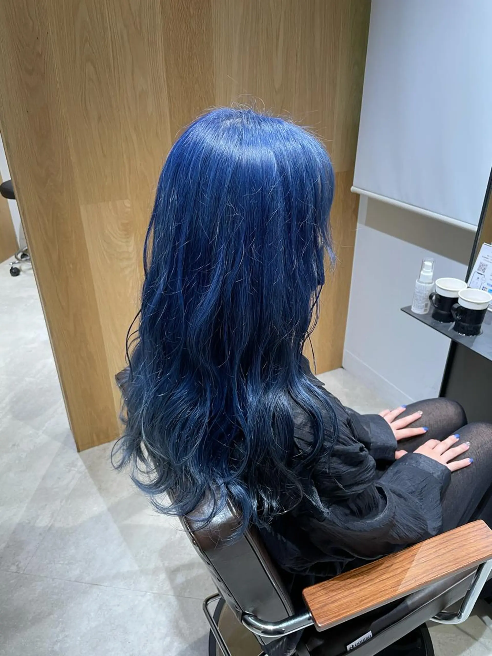 ロング カラー ヘアカラー トリートメント レイヤー/ハッシュ 渋谷/サッタのヘアスタイル