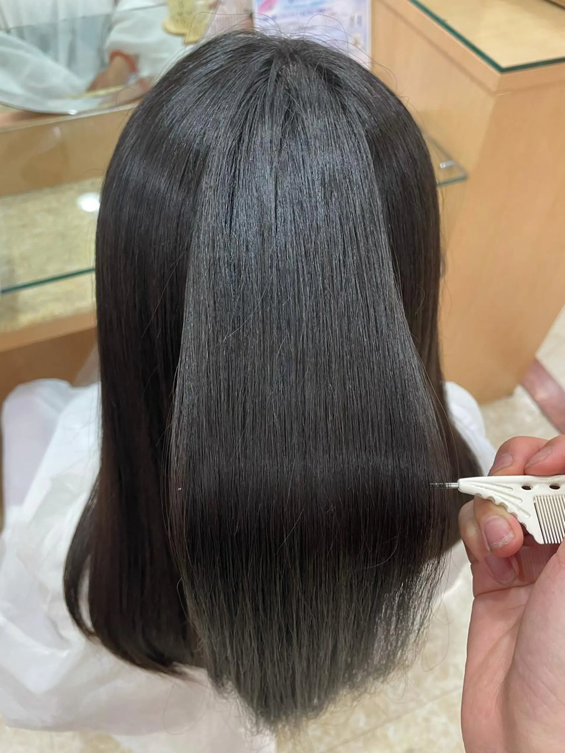 ロング トリートメント 韓国風/亀之園 涼のヘアスタイル