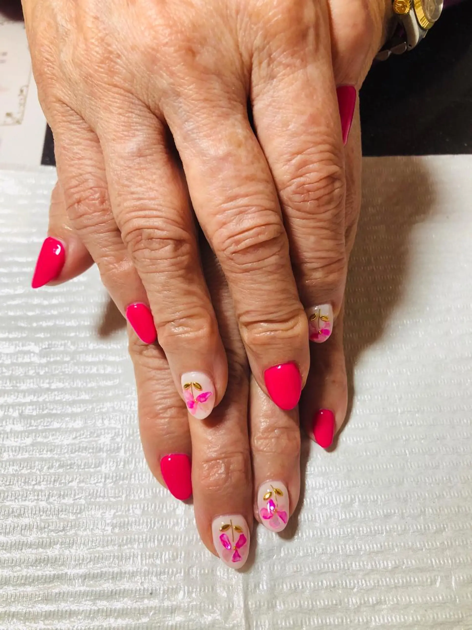 ネイル ピンク 吉野✨ ネイルデザイナー✨のネイルデザイン